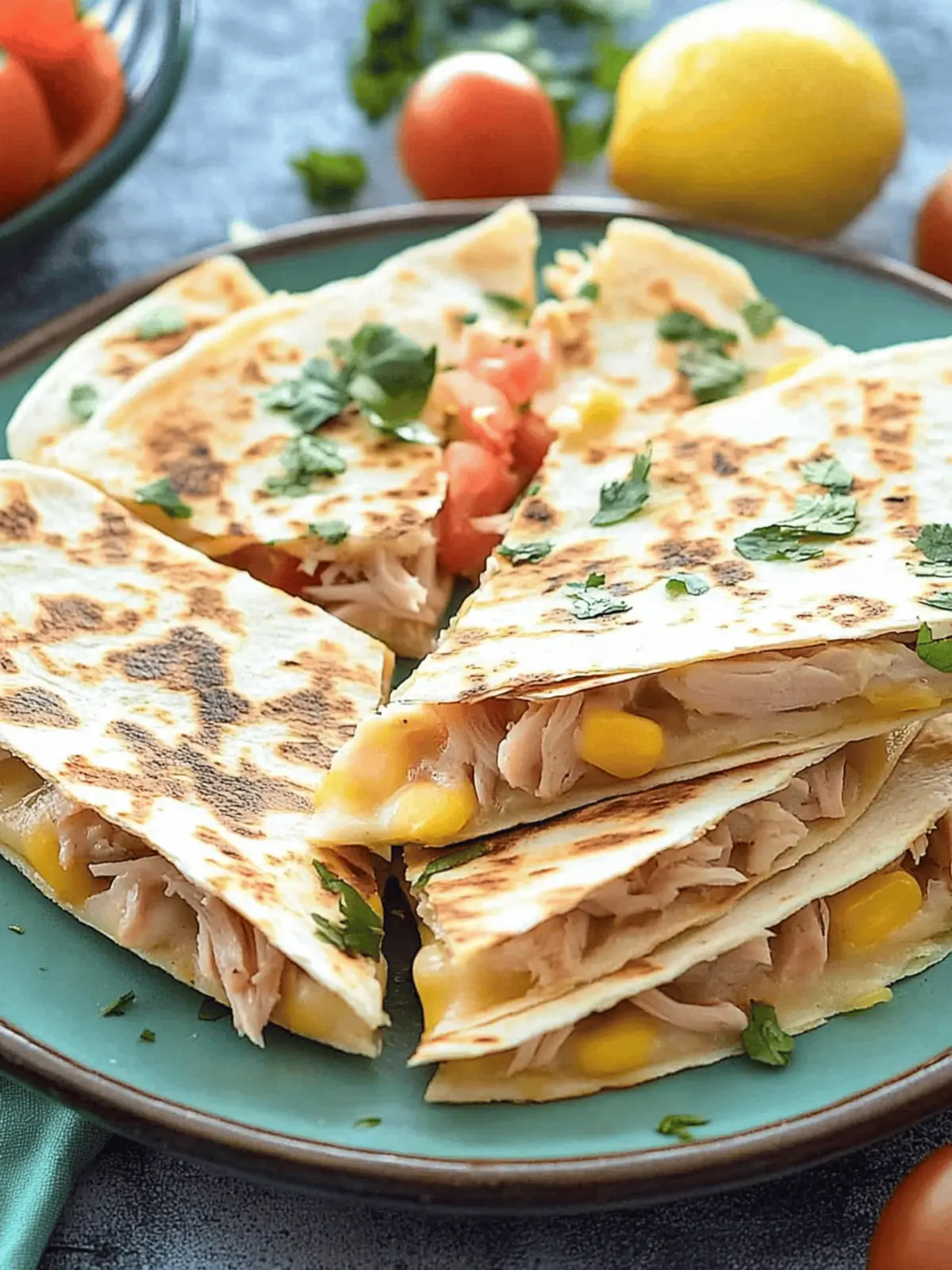Tuna Quesadilla