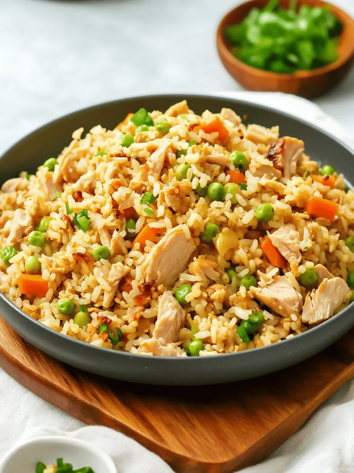 Leftover Turkey Fried Rice (One-Pan Recipe)