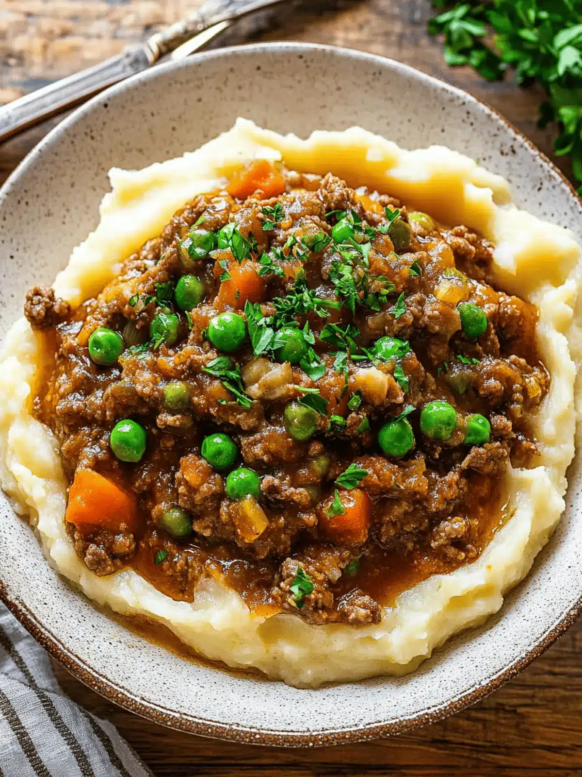 Deconstructed Shepherd’s Pie