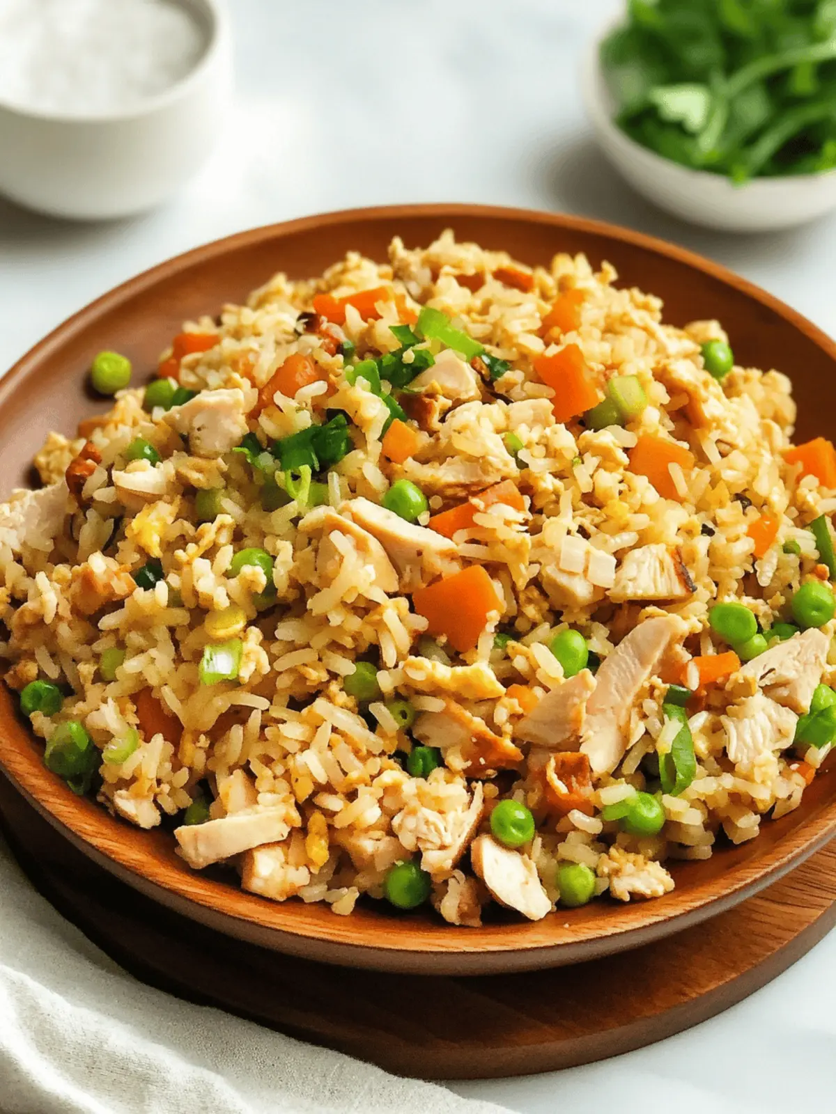 Leftover Turkey Fried Rice (One-Pan Recipe)