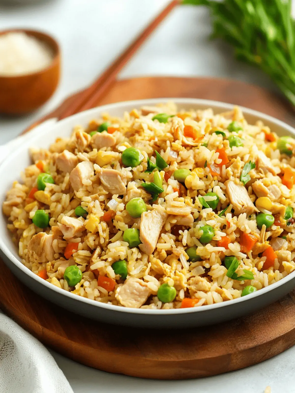 Leftover Turkey Fried Rice (One-Pan Recipe)