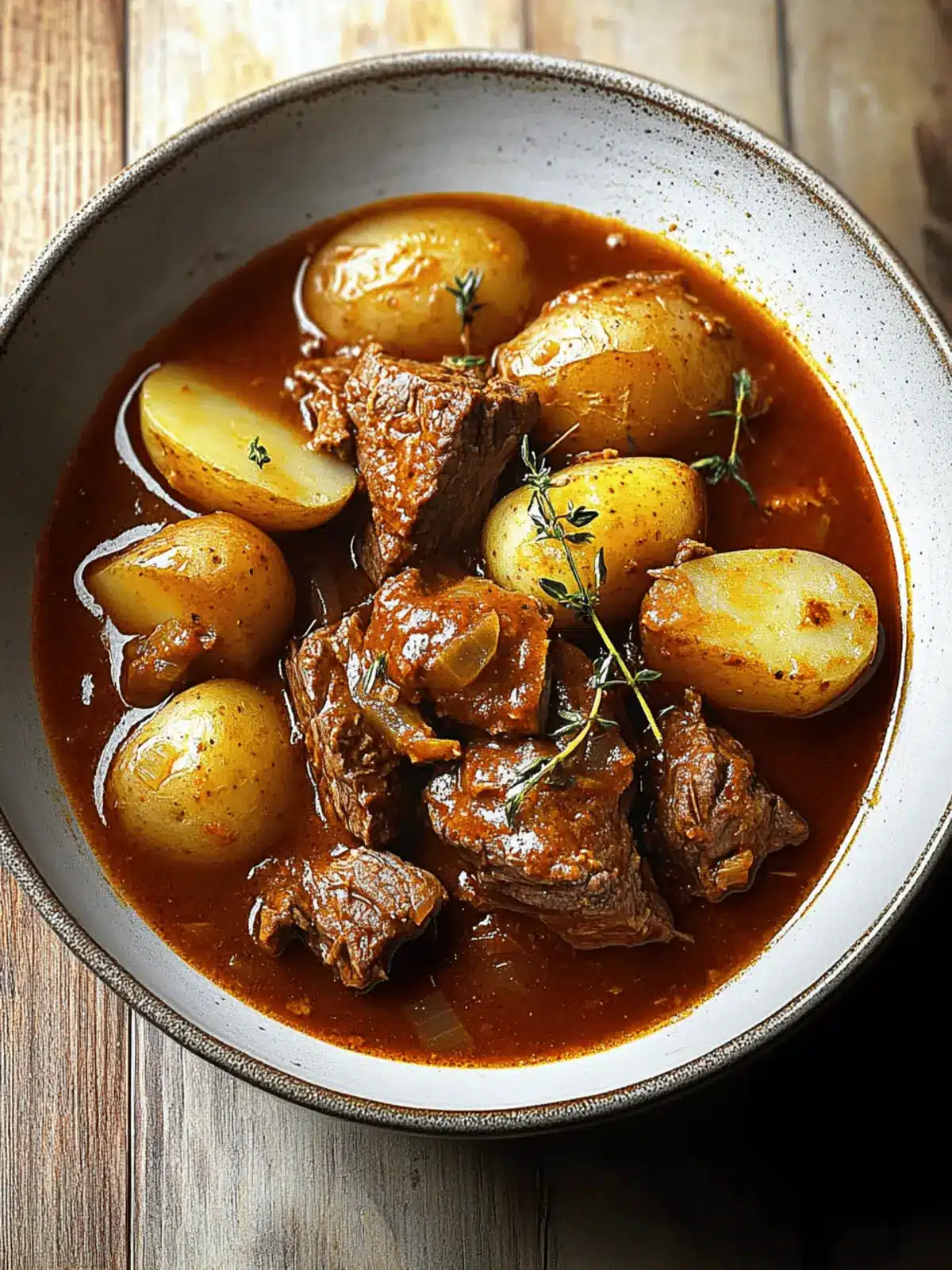 Hearty Beef and Potato Stew