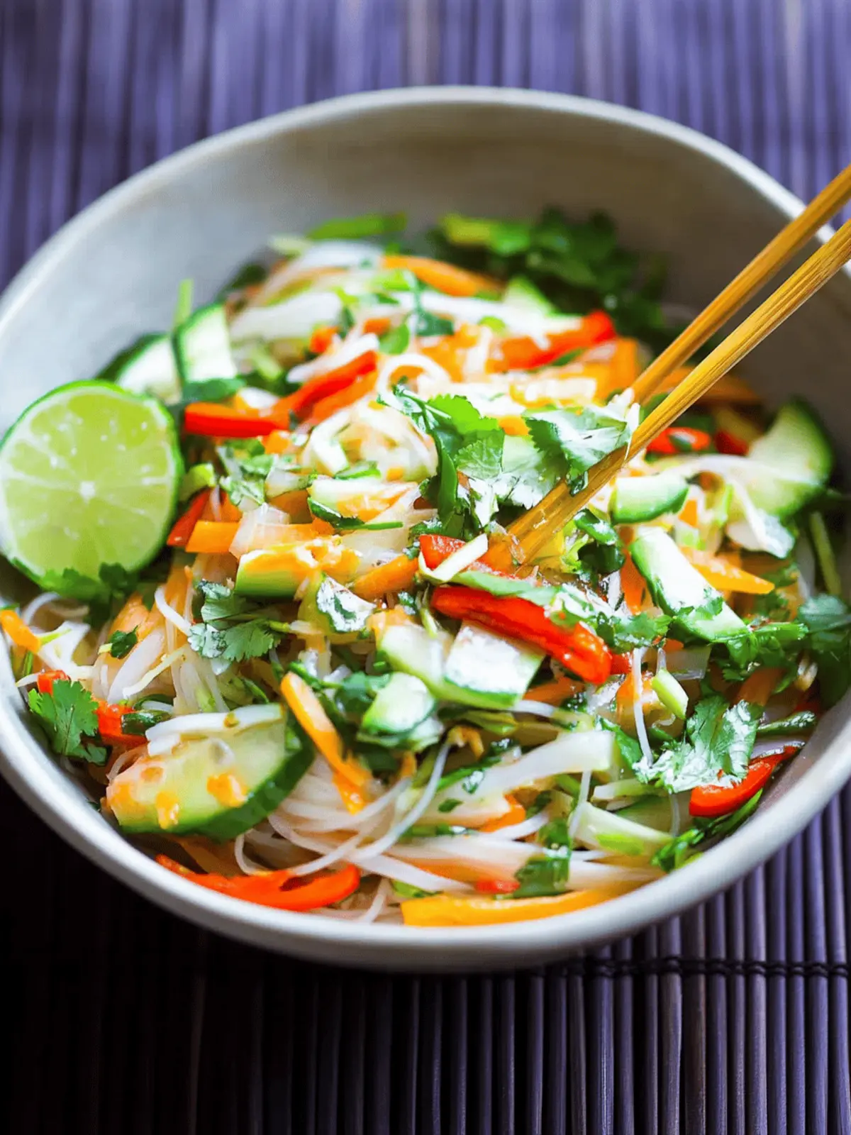 Fresh Vietnamese Noodle Salad Perfect for Your Next Meal 3 Vietnamese Noodle Salad