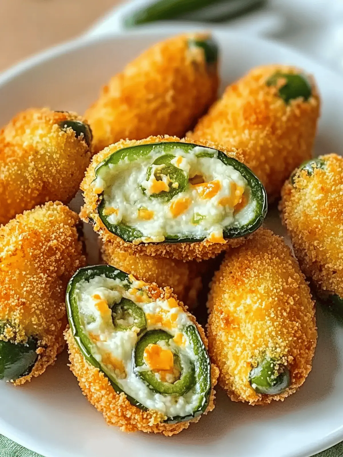 Crispy Air Fryer Jalapeño Poppers