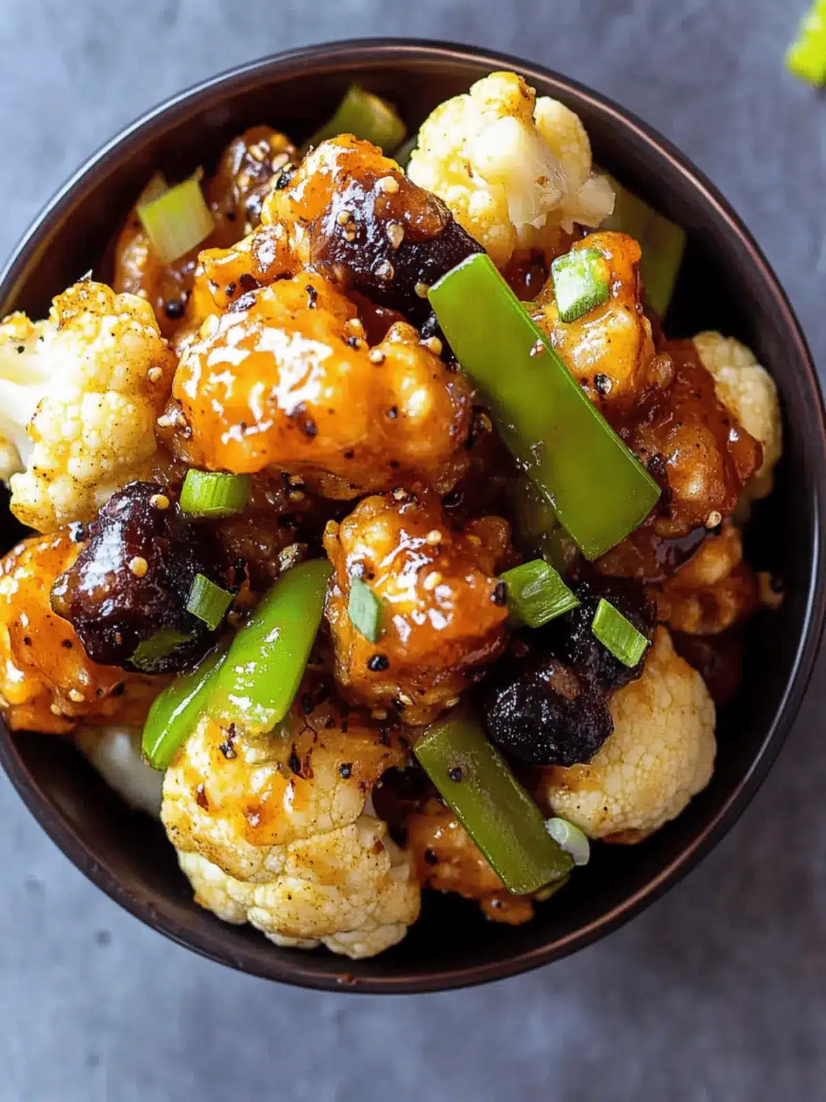Zesty Black Pepper Cauliflower – Crispy Vegan Delight 5 Black Pepper Cauliflower