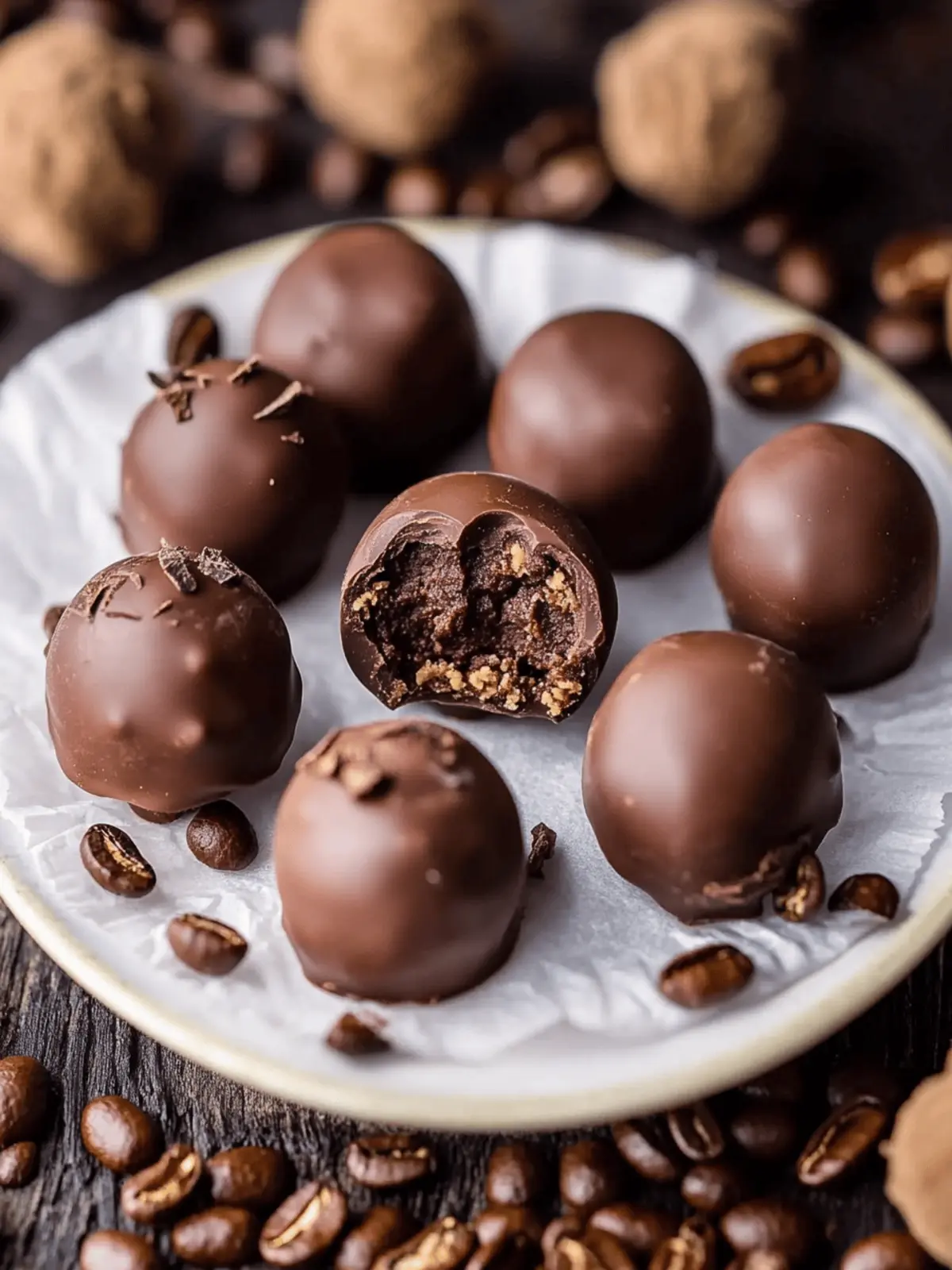5-Ingredient Espresso Chocolate Truffles
