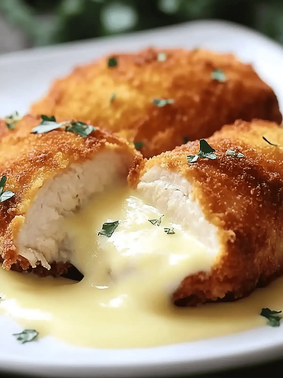 Irresistible Chicken Cordon Bleu with Creamy Swiss Cheese Sauce 5 Chicken Cordon Bleu with Swiss Cheese Sauce