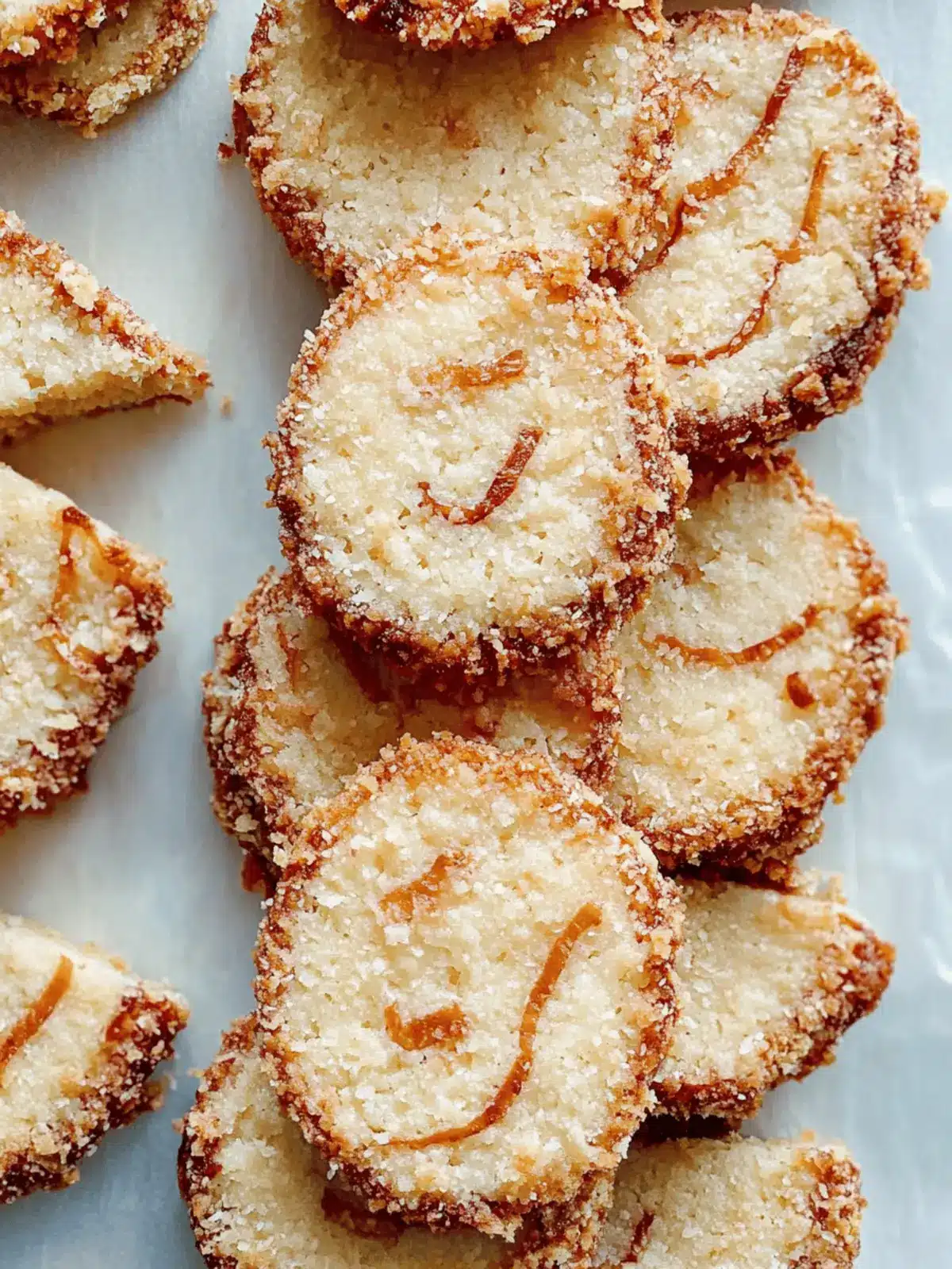 Toasted Coconut Shortbread