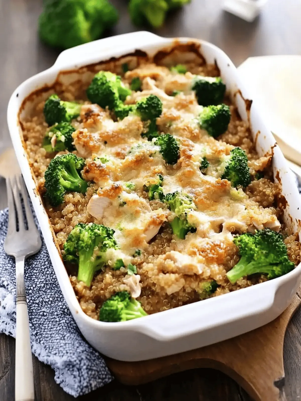 Creamy Chicken Quinoa and Broccoli Casserole for Cozy Nights 3 Creamy Chicken Quinoa and Broccoli Casserole
