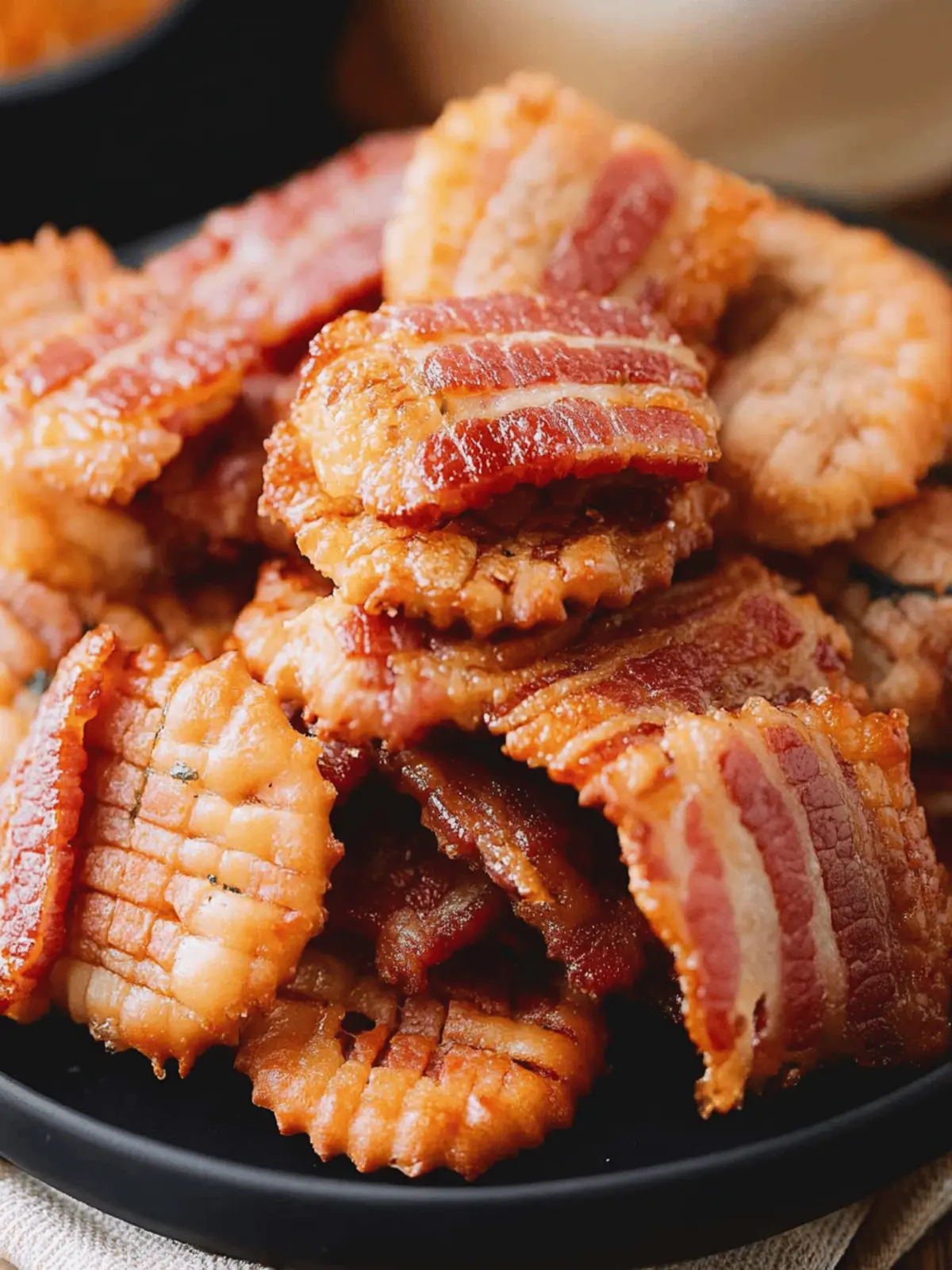 Cheesy Bacon Crackers