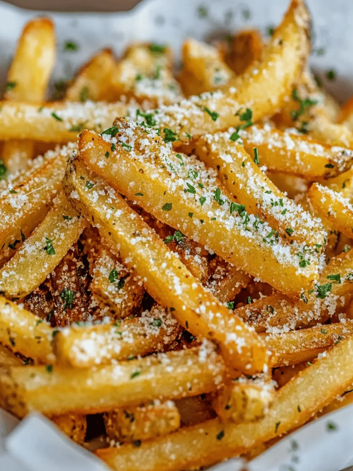 Truffle Parmesan Fries
