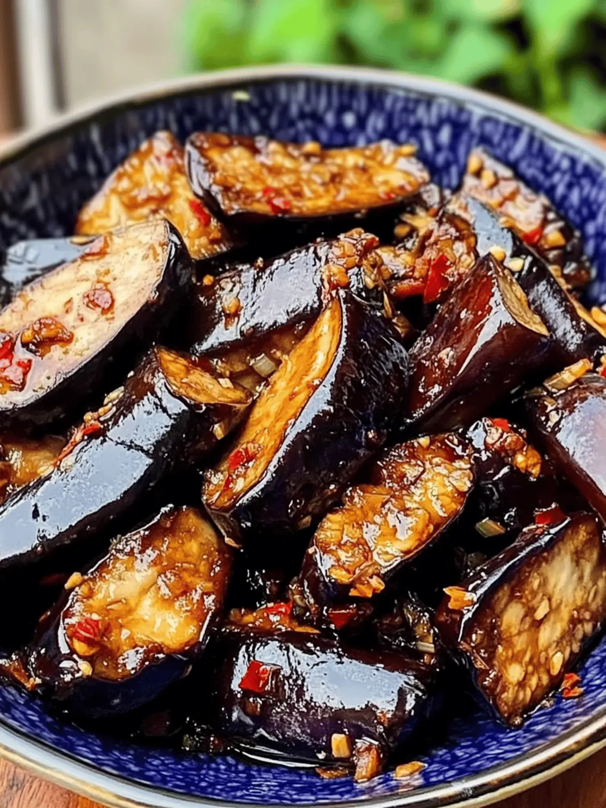 Savory Sticky Garlic Eggplant: A Vegan Feast You’ll Love 5 Sticky Garlic Eggplant