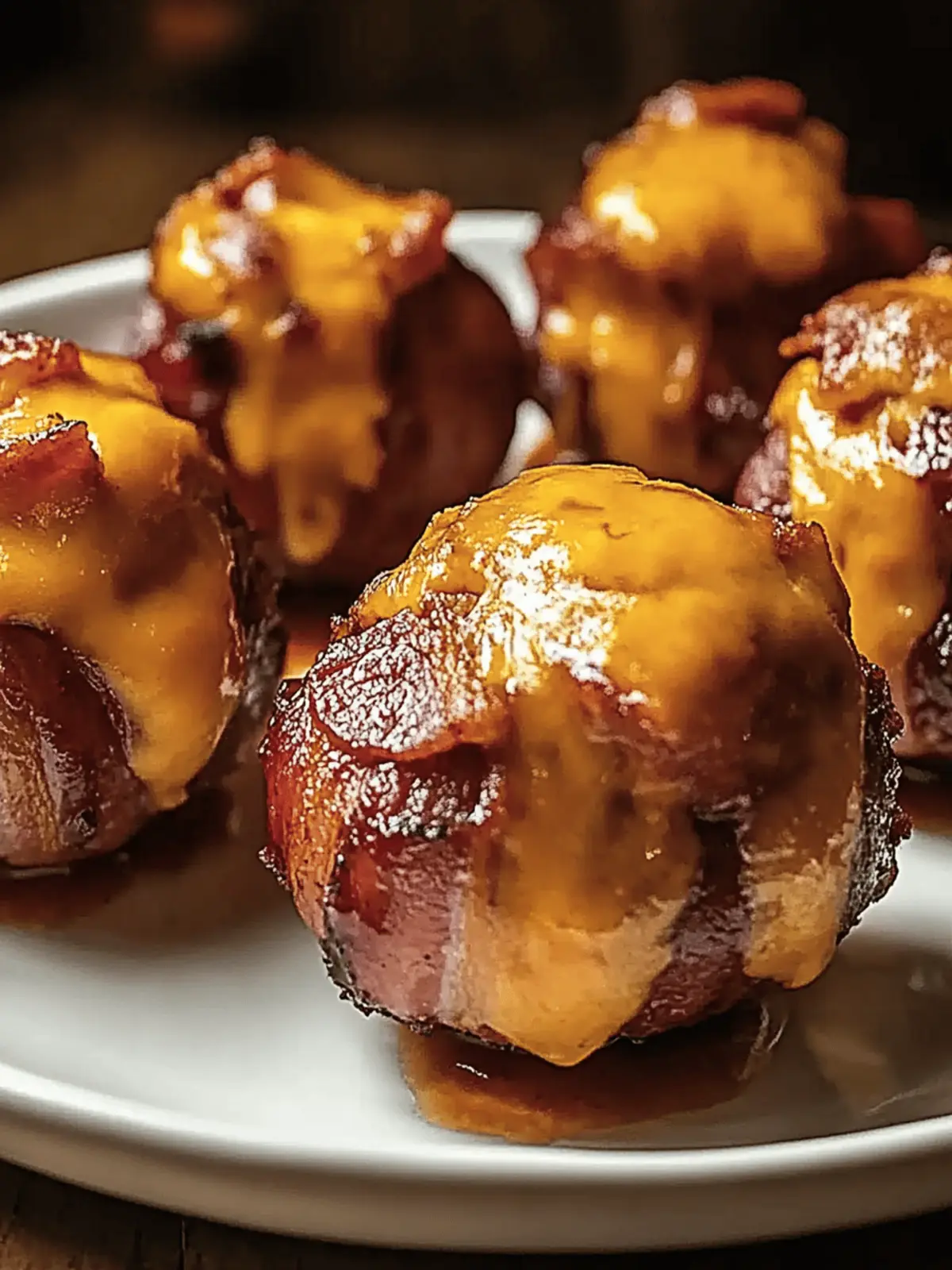 Cheddar-Stuffed BBQ Bacon Bombs that Wow Every Party Guest 3 Cheddar-Stuffed BBQ Bacon Bombs