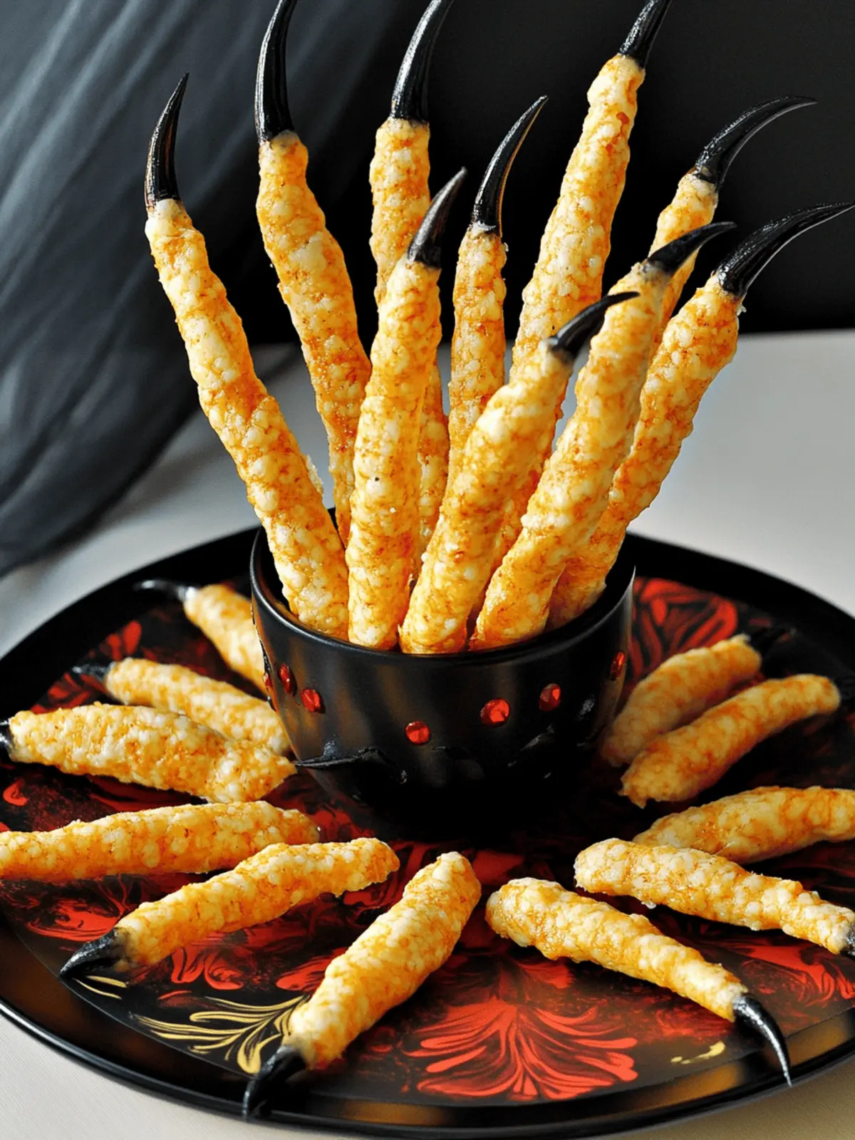 Cheddar Witches’ Fingers (Spooky Cheese Straws)