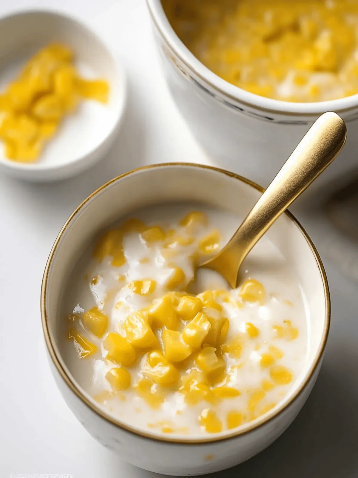 Vietnamese Sweet Corn Pudding