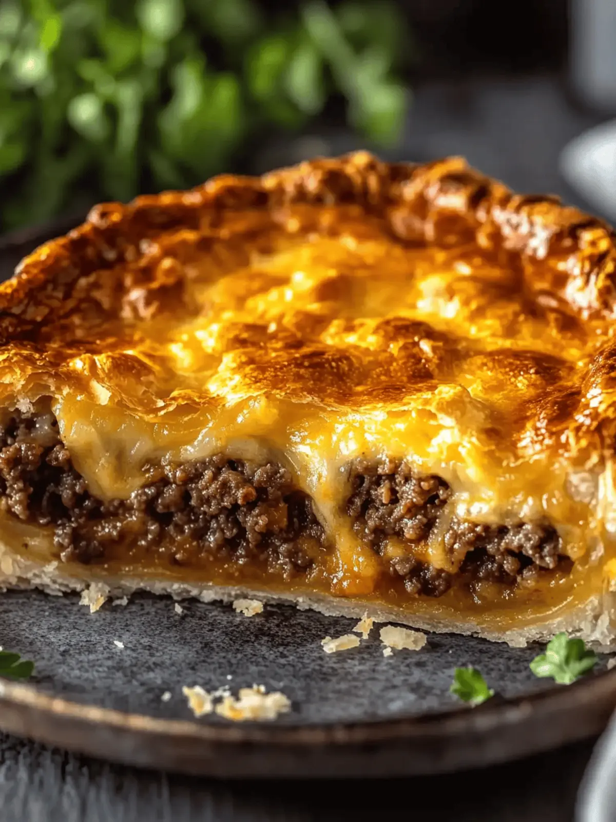 One-Pan Cheeseburger Pie