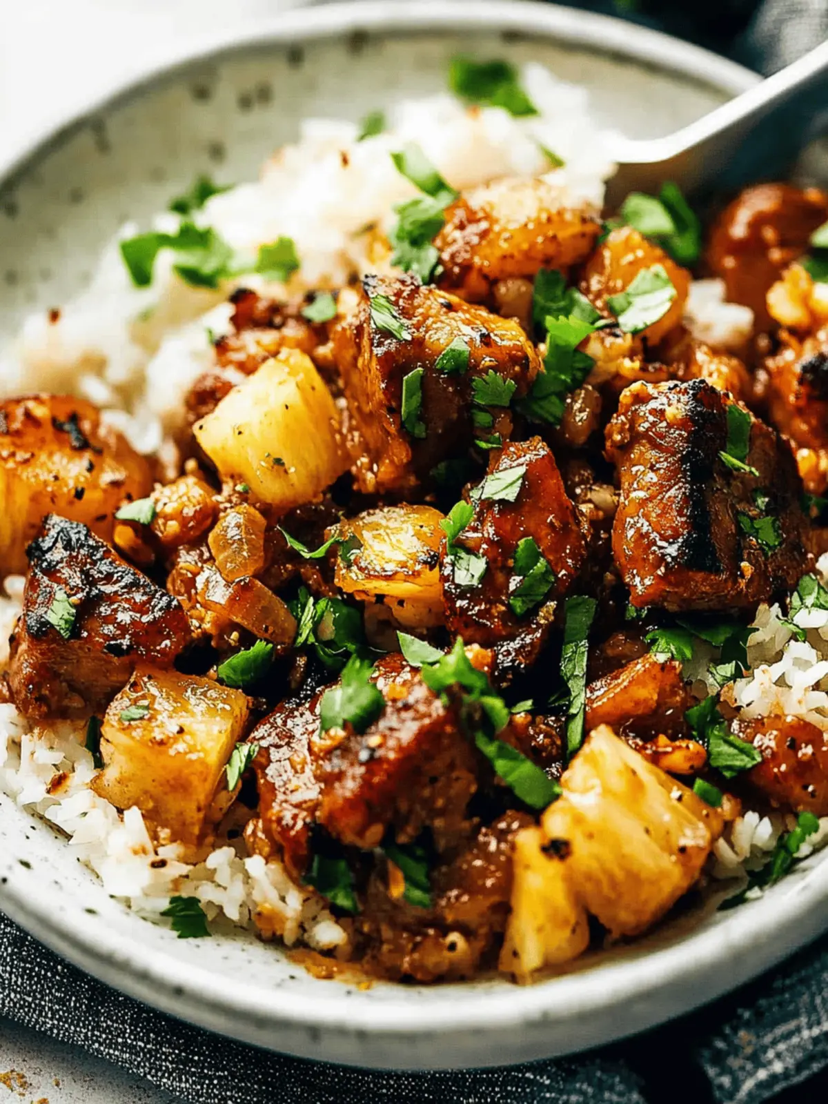 Pineapple Pork with Coconut Rice: A Family Favorite Twist 3 Pineapple Pork with Coconut Rice