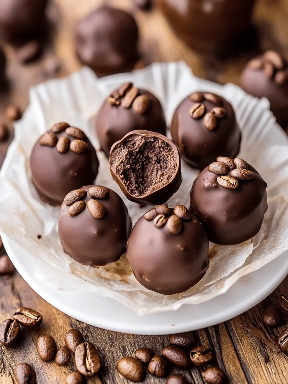 5-Ingredient Espresso Chocolate Truffles