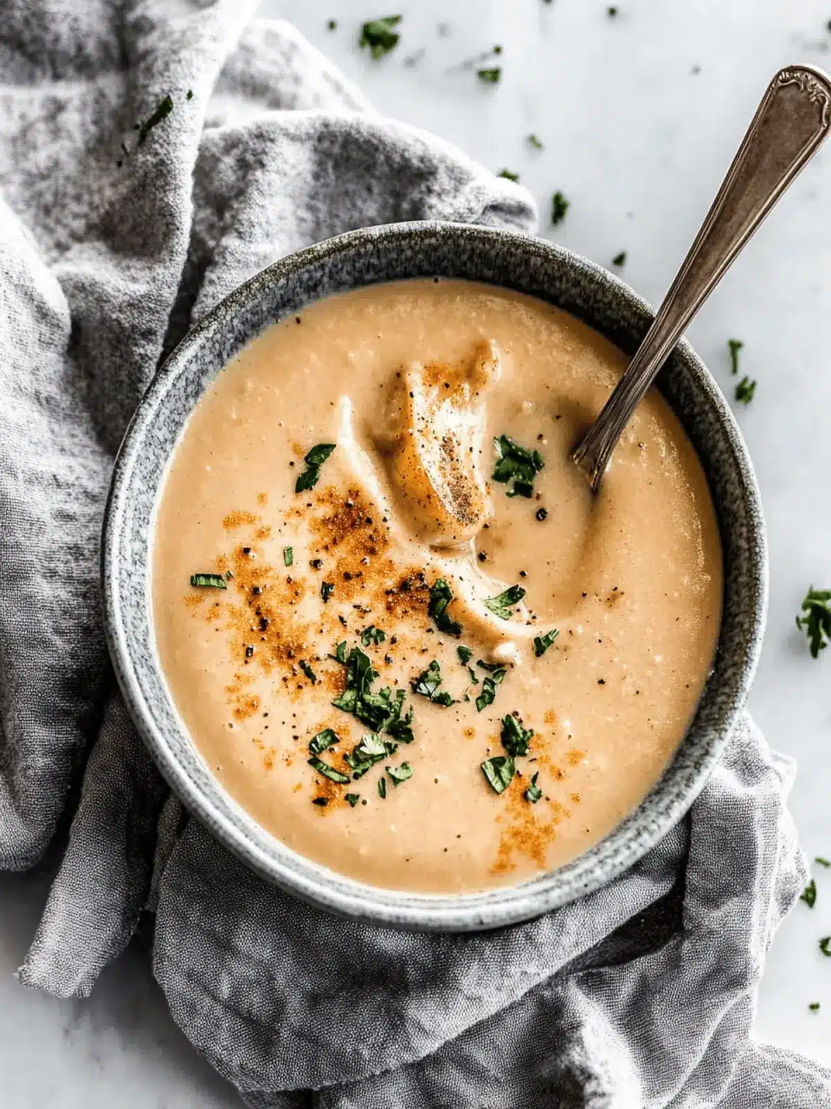 Creamy Roasted Garlic Cauliflower Soup for Cozy Nights 5 Creamy Roasted Garlic Cauliflower Soup