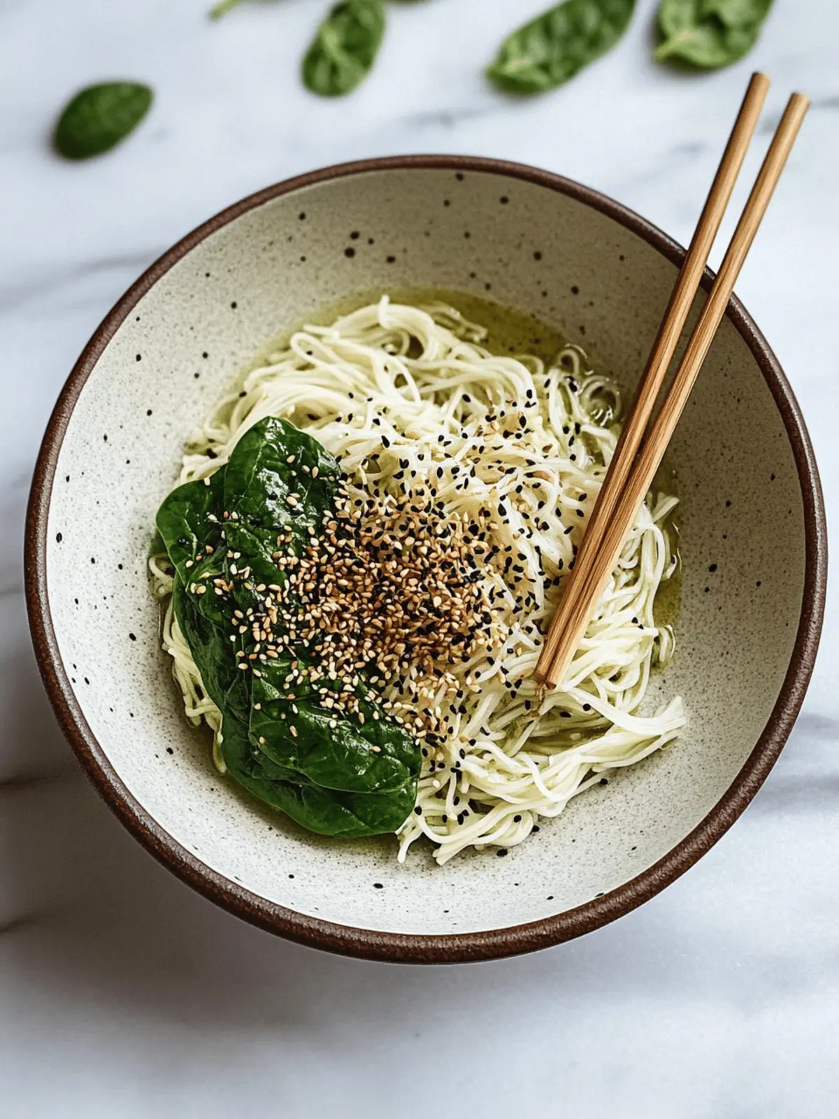 Spinach Sesame Cold Noodles: Quick, Creamy Summer Delight 3 Spinach Sesame Cold Noodles