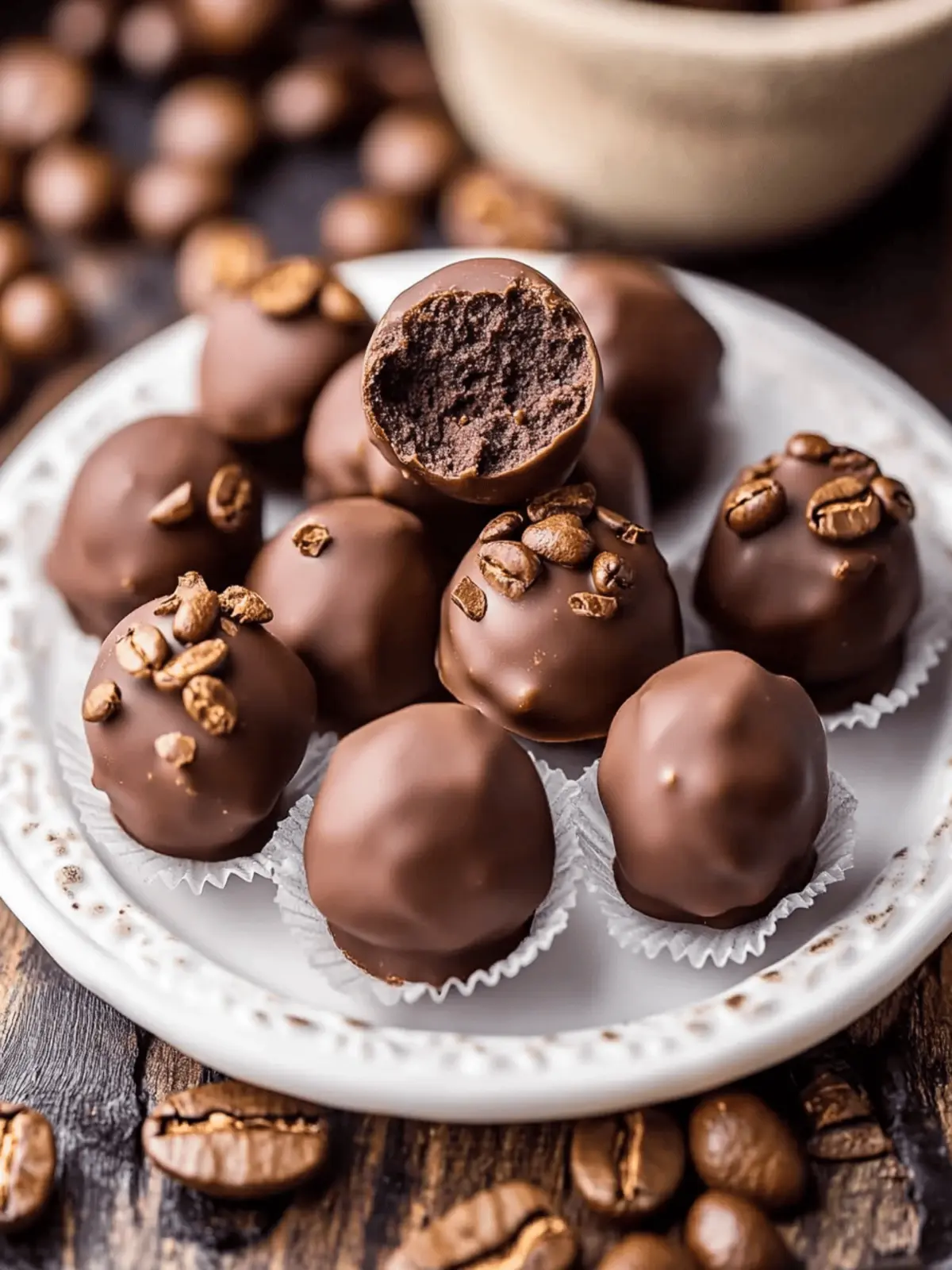 5-Ingredient Espresso Chocolate Truffles