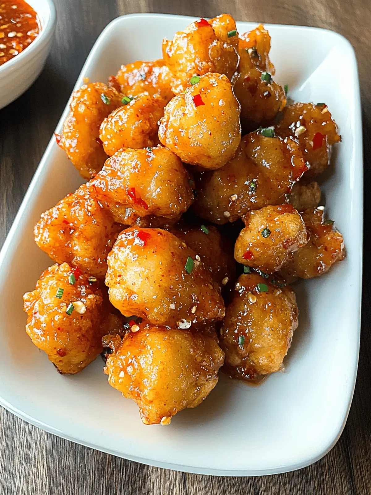 Sweet Chili Fried Cauliflower