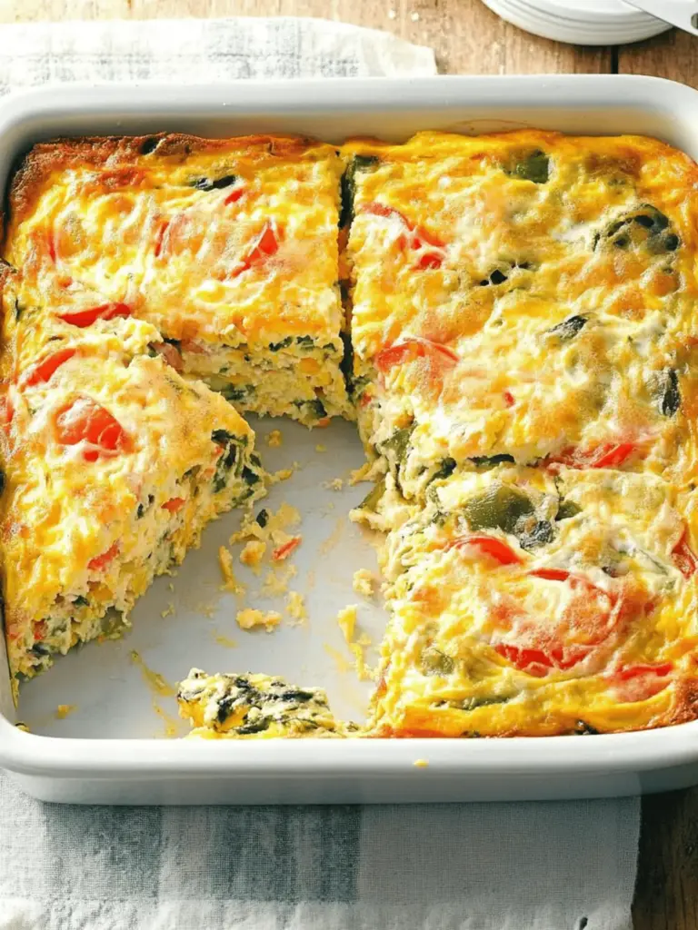 Colorful Brunch Frittata