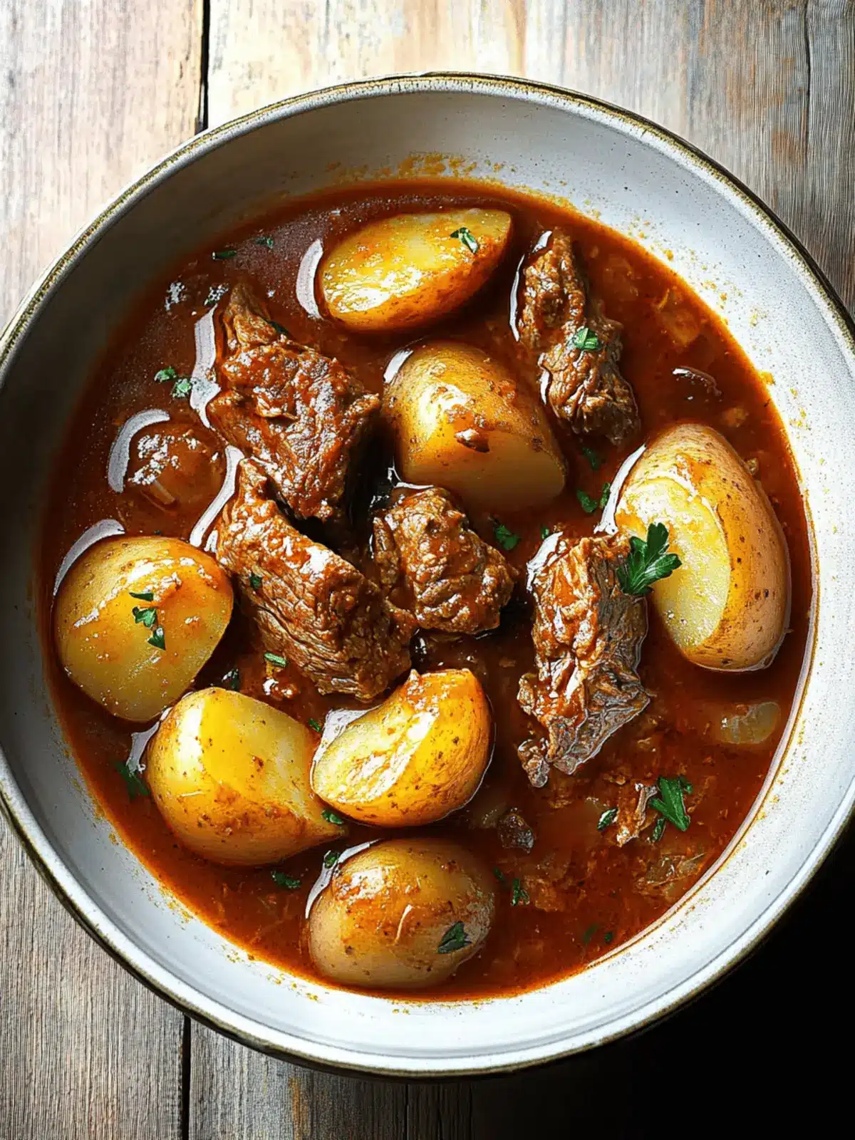 Hearty Beef and Potato Stew