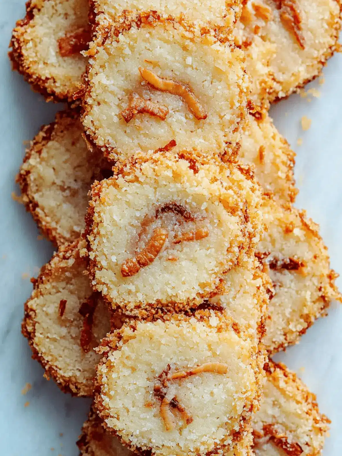 Toasted Coconut Shortbread