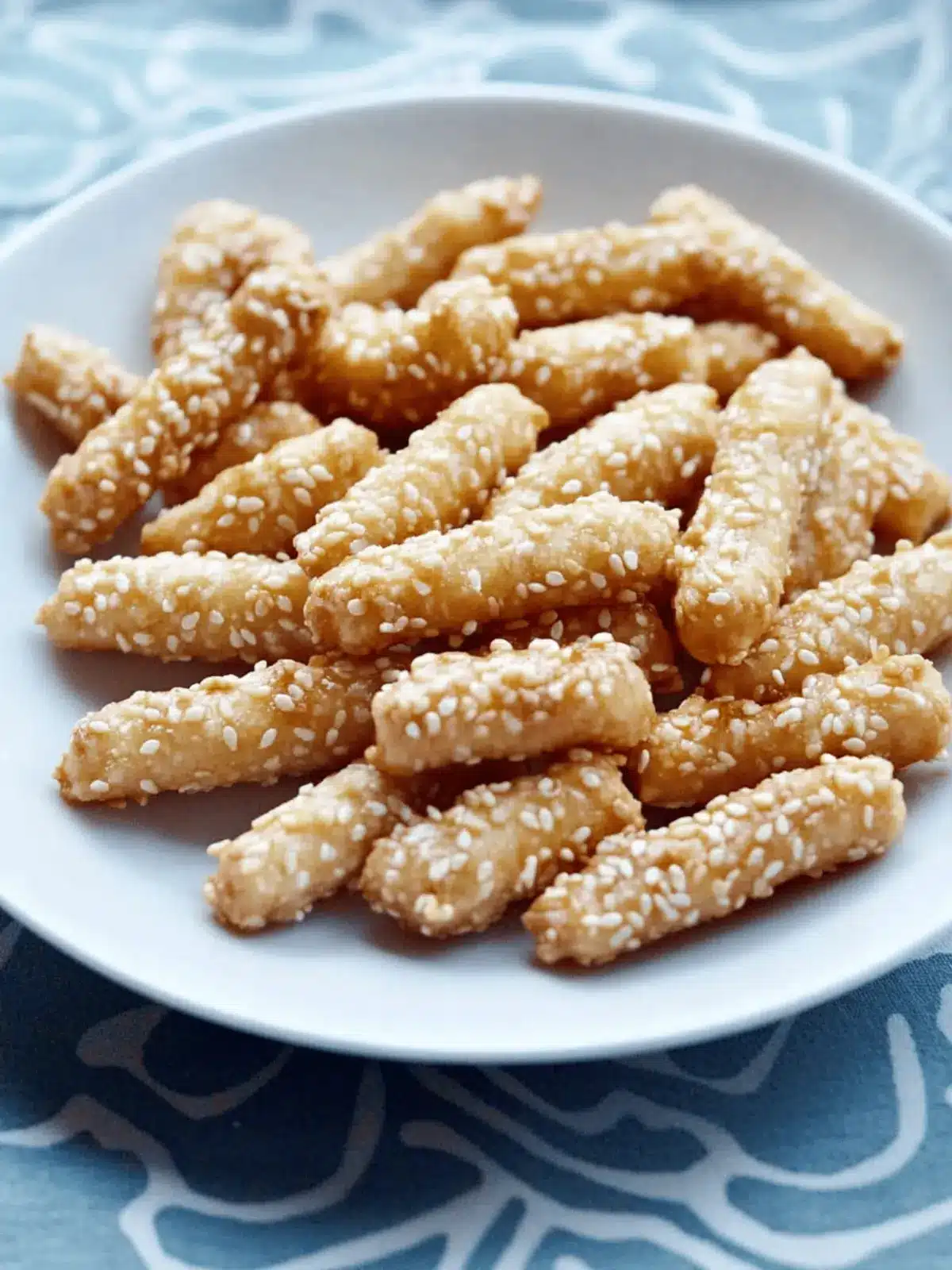 Buttery Sesame Sticks: Your New Favorite Crunchy Snack! 5 Buttery Sesame Sticks
