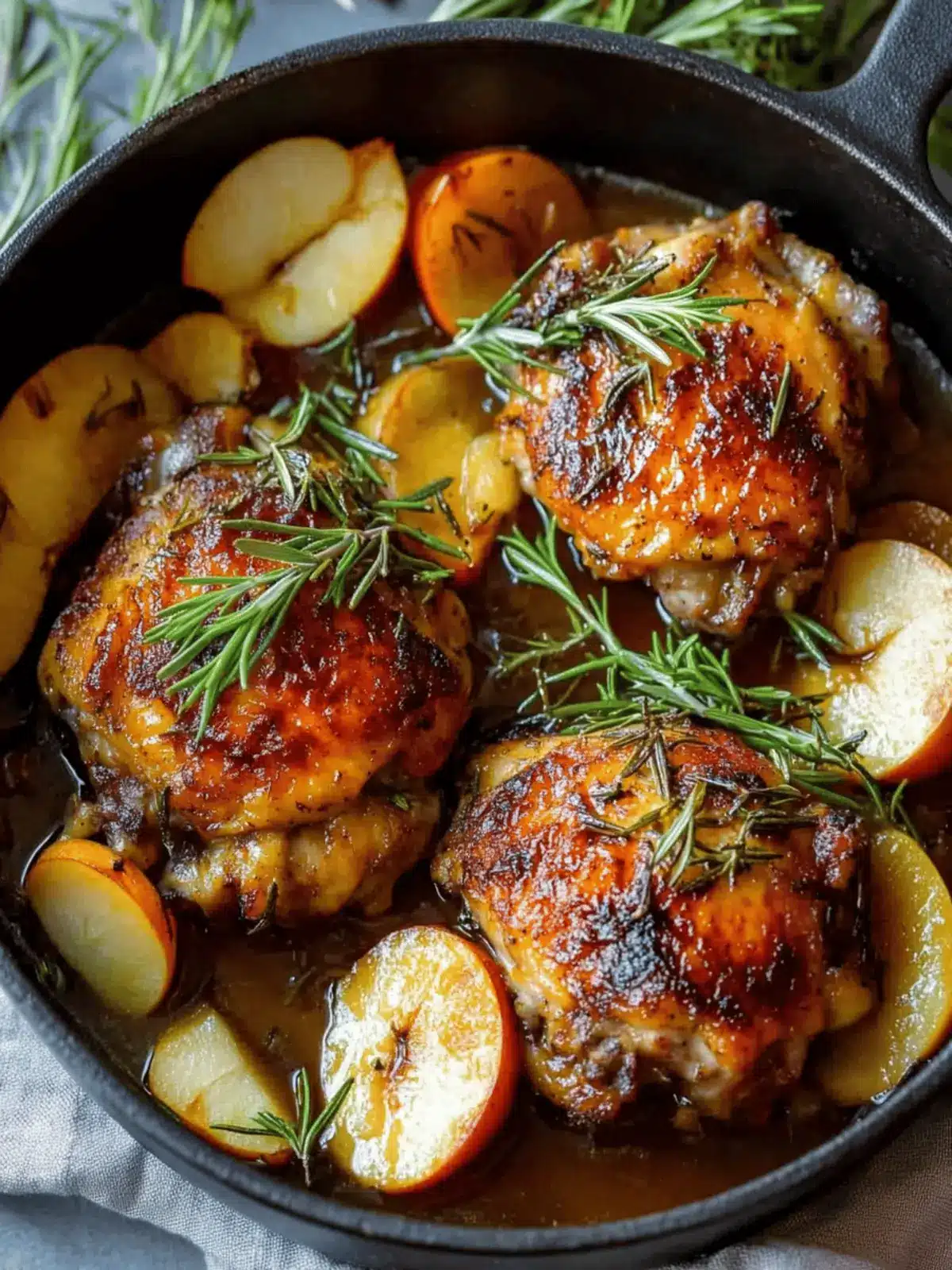 Rosemary Apple Cider Chicken