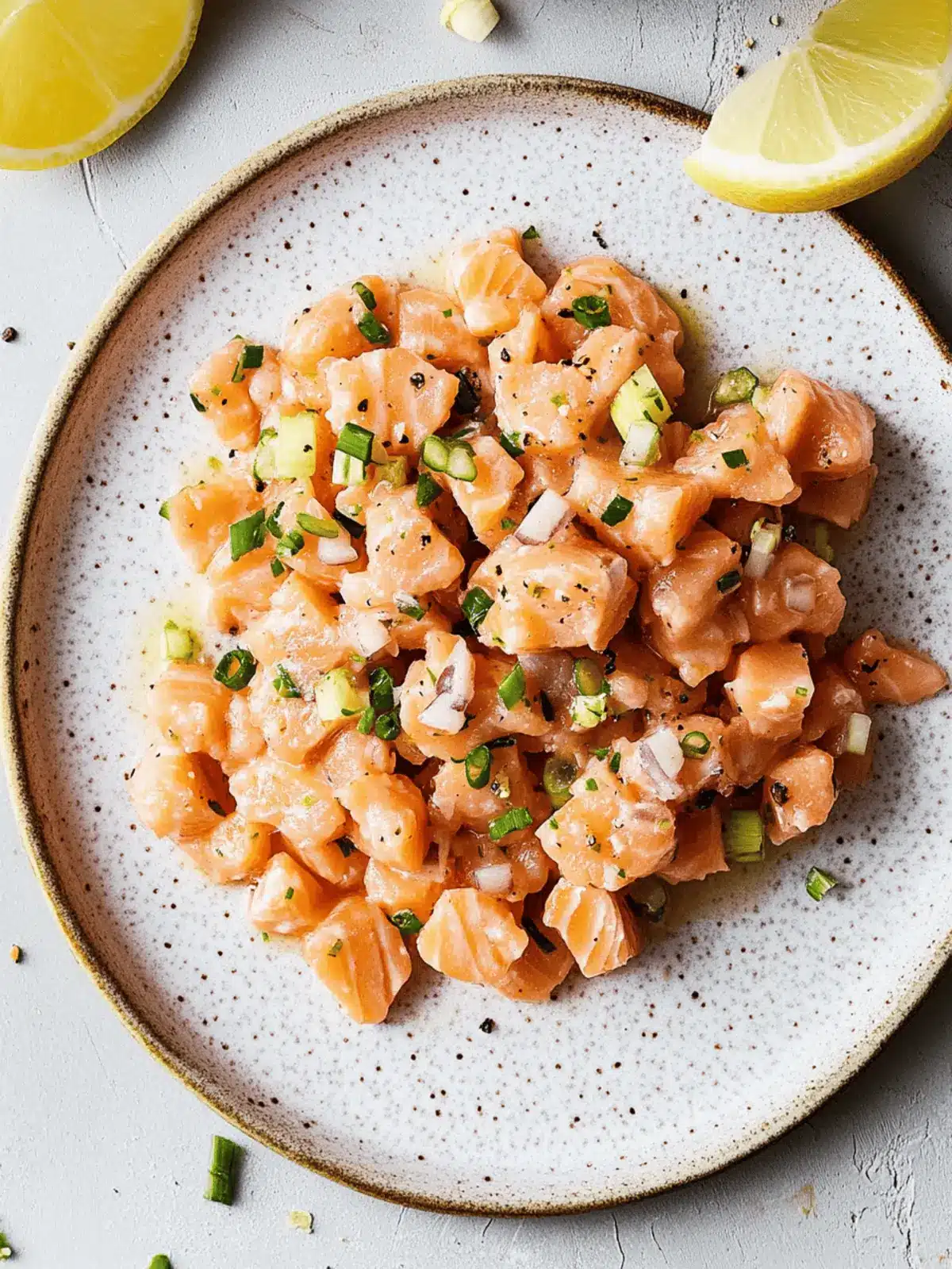25-Minute Salmon Tartare