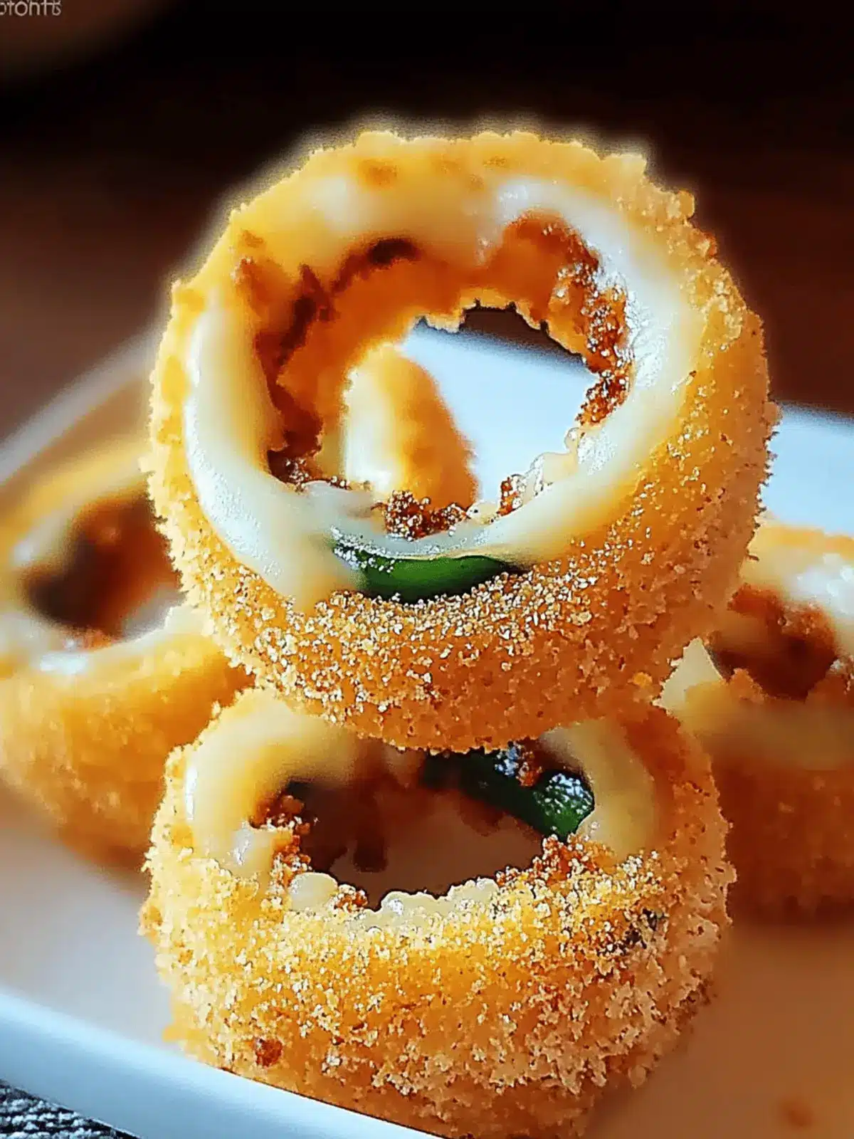 Jalapeno Popper Onion Rings