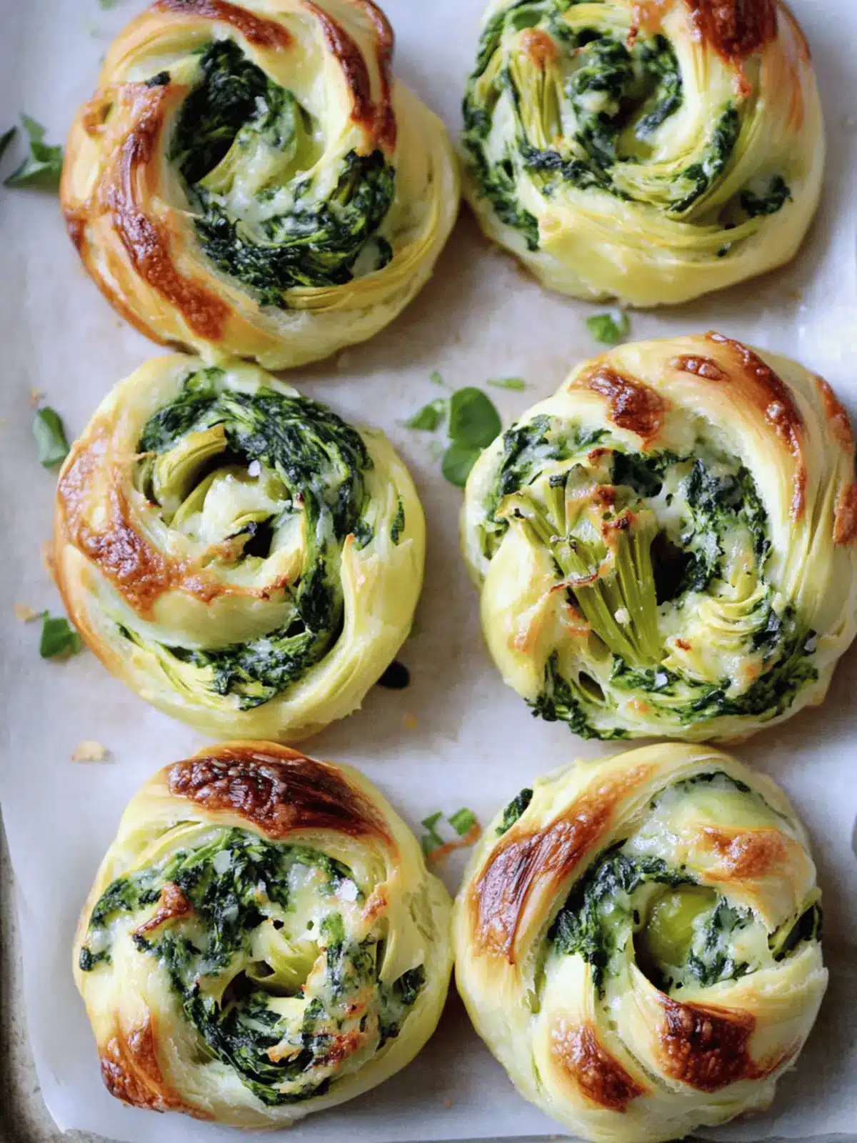Delicious Spinach Artichoke Swirls for Irresistible Snacking 5 Spinach Artichoke Swirls