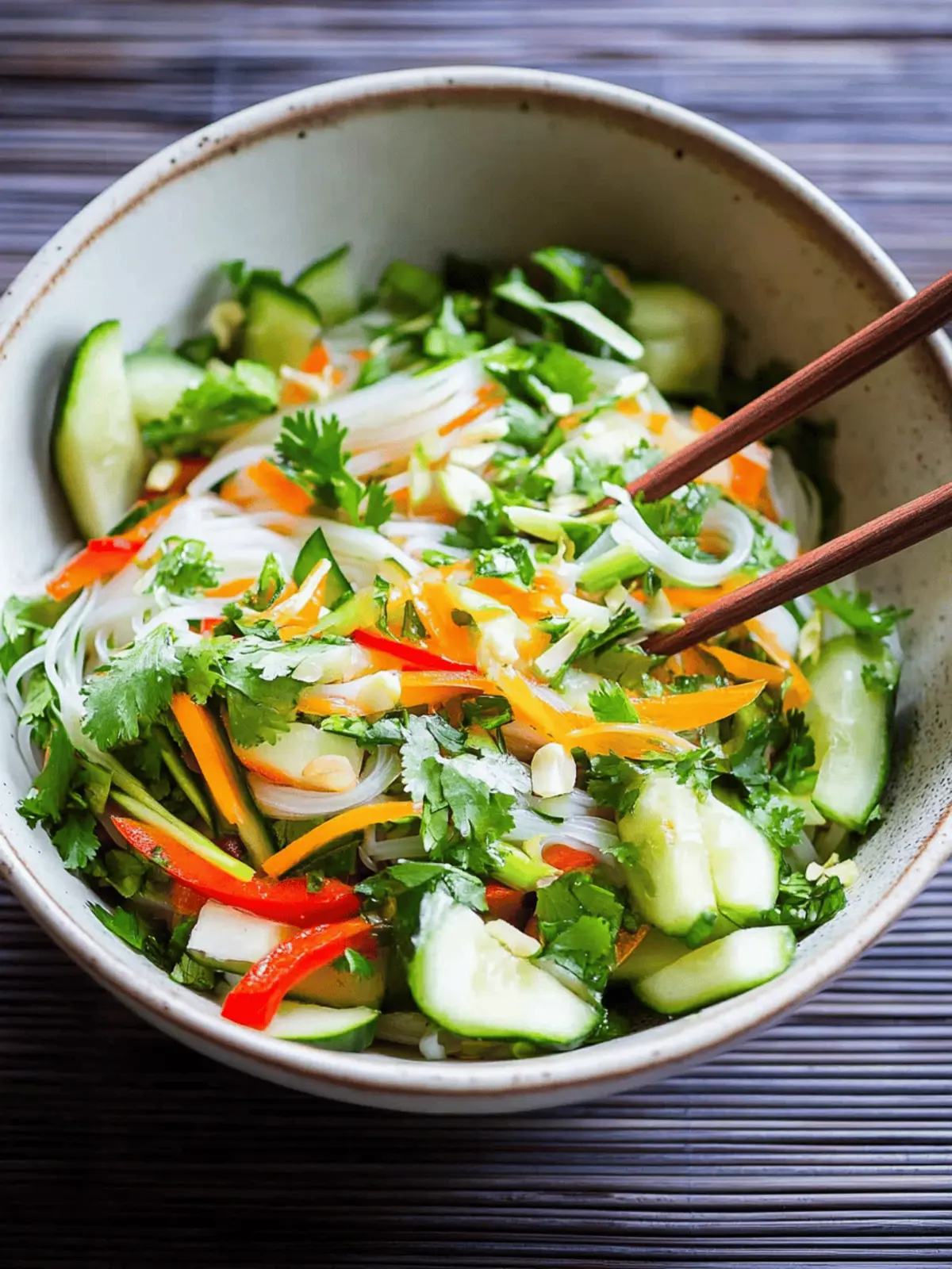 Fresh Vietnamese Noodle Salad Perfect for Your Next Meal 5 Vietnamese Noodle Salad