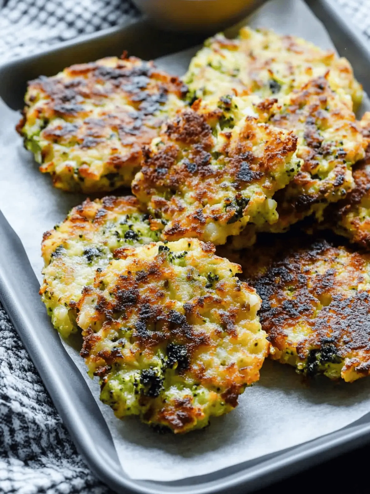 Crispy Broccoli and Rice Fritters That Check All the Boxes 4 Broccoli and Rice Fritters