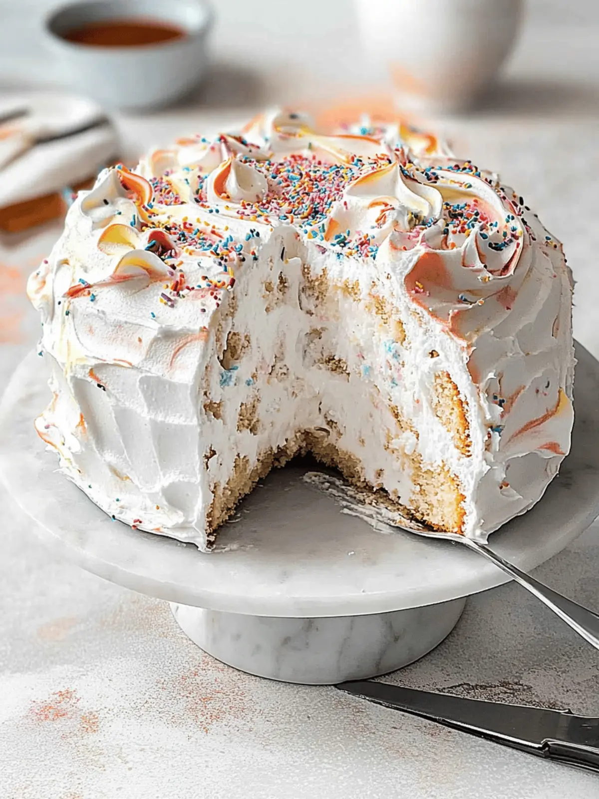 Funfetti Angel Food Cake