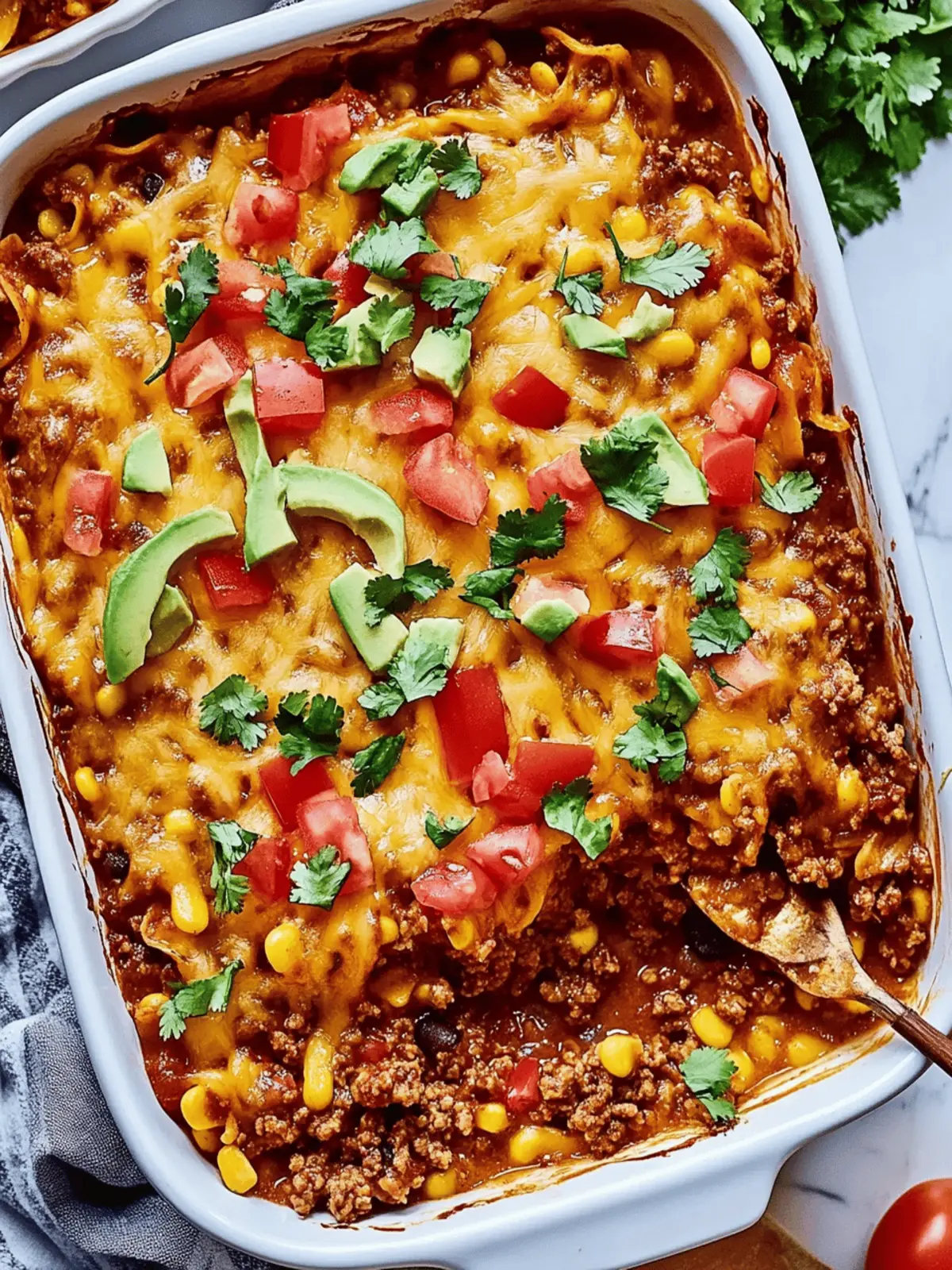 Ground Beef Taco Casserole