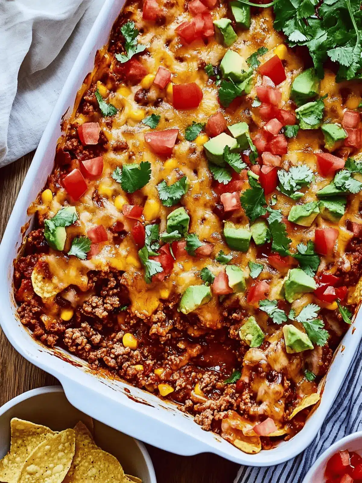 Ground Beef Taco Casserole