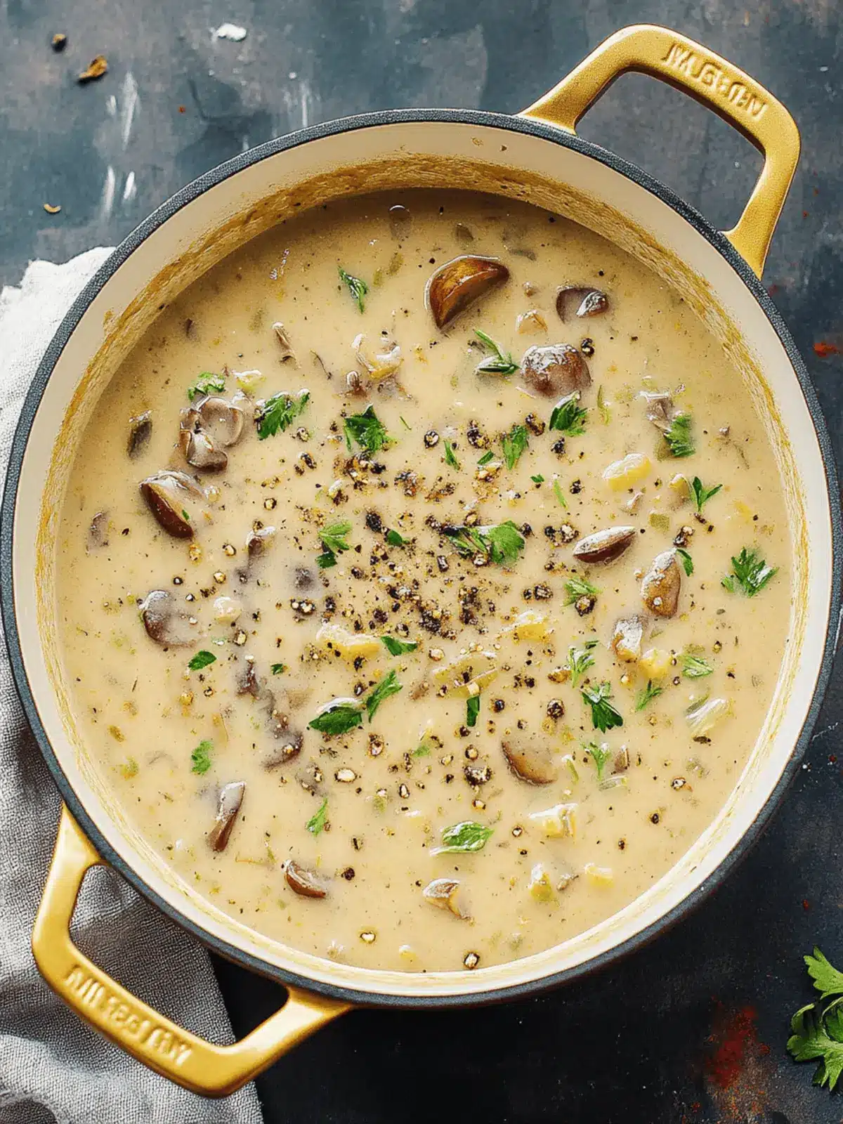 Creamy Vegan Mushroom Chowder That Comforts Your Soul 5 Mushroom Chowder