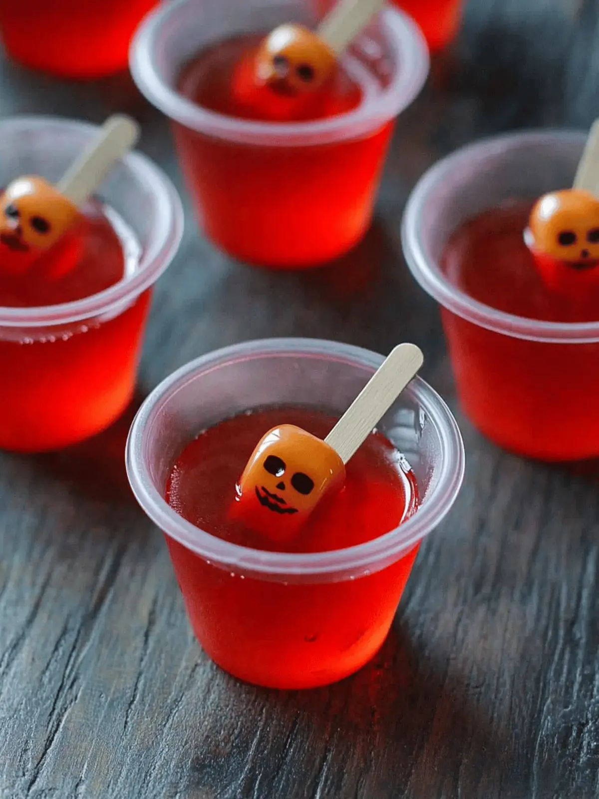 Michael Myers Halloween Jello Shots