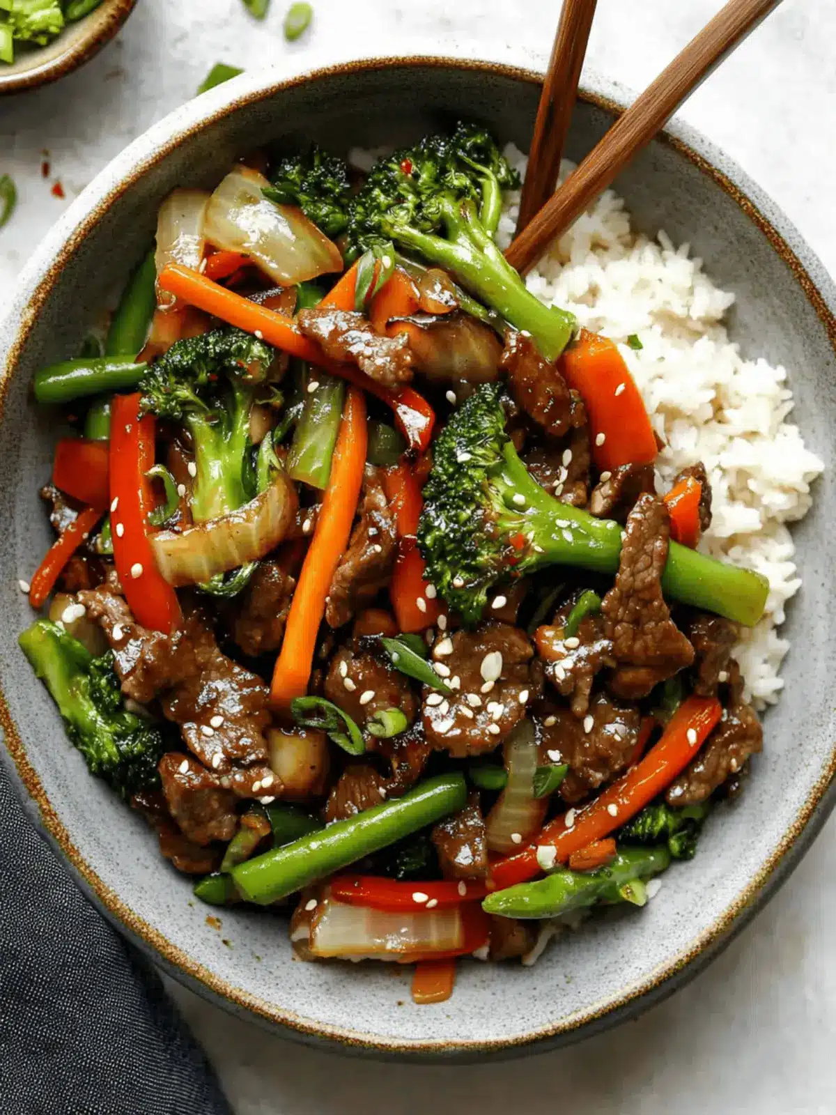 Heavy-on-the-Veggies Beef and Vegetable Stir Fry Made Easy 2 Heavy-on-the-Veggies Beef and Vegetable Stir Fry