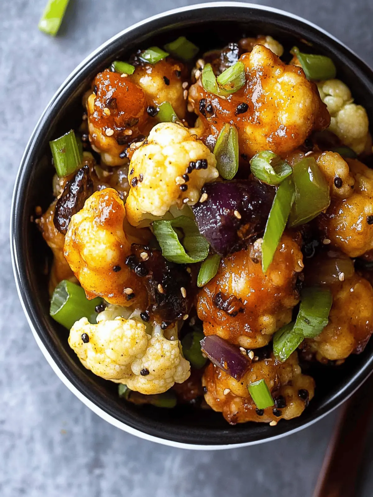 Zesty Black Pepper Cauliflower – Crispy Vegan Delight 4 Black Pepper Cauliflower