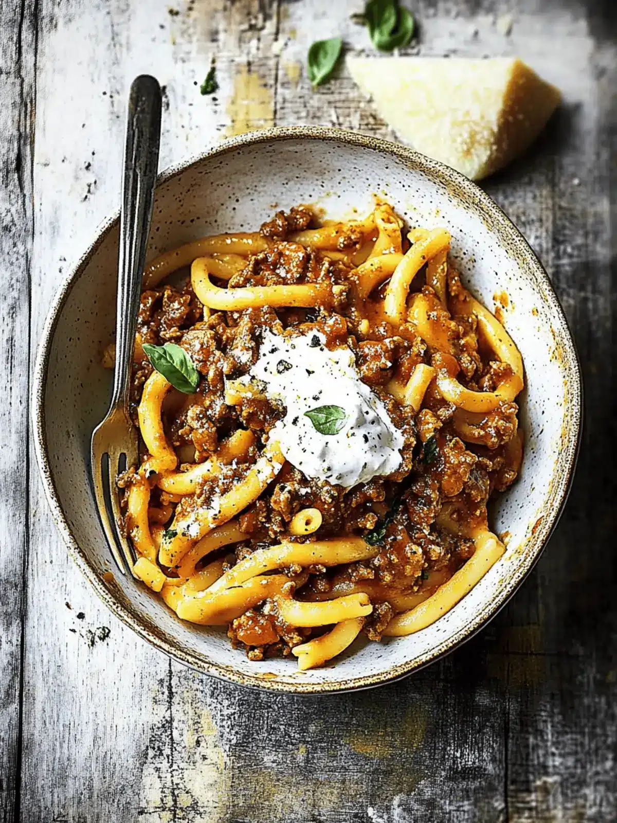 Pumpkin Beef Bolognese