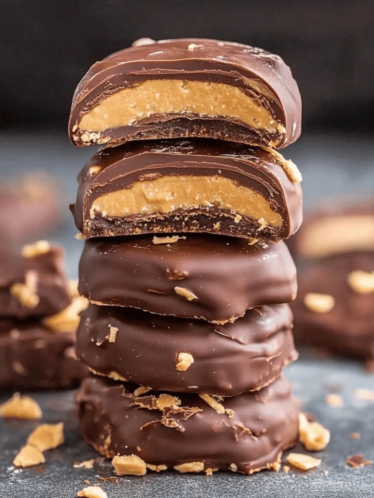 Chocolate Peanut Butter No Bake Cookies