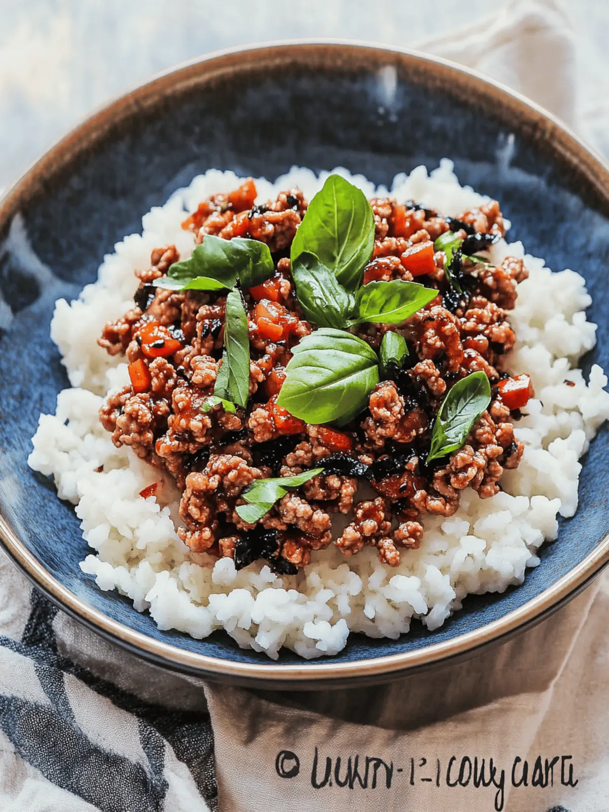 Korean Ground Turkey Bowl: Quick, Healthy, and Flavorful Delight 4 Ground Turkey