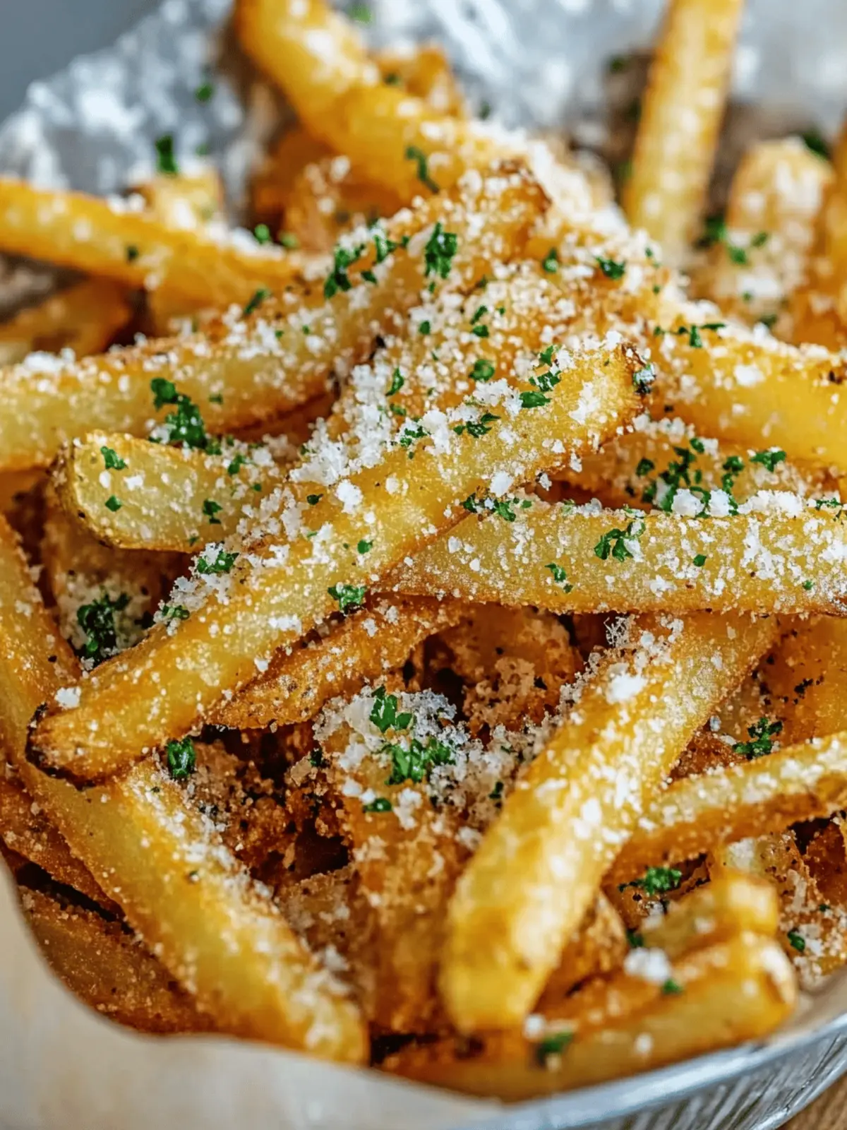 Truffle Parmesan Fries