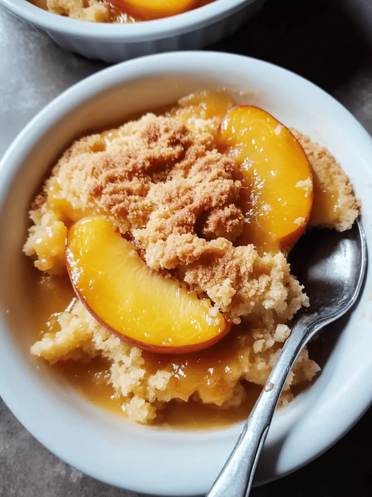 Homemade Peach Cobbler