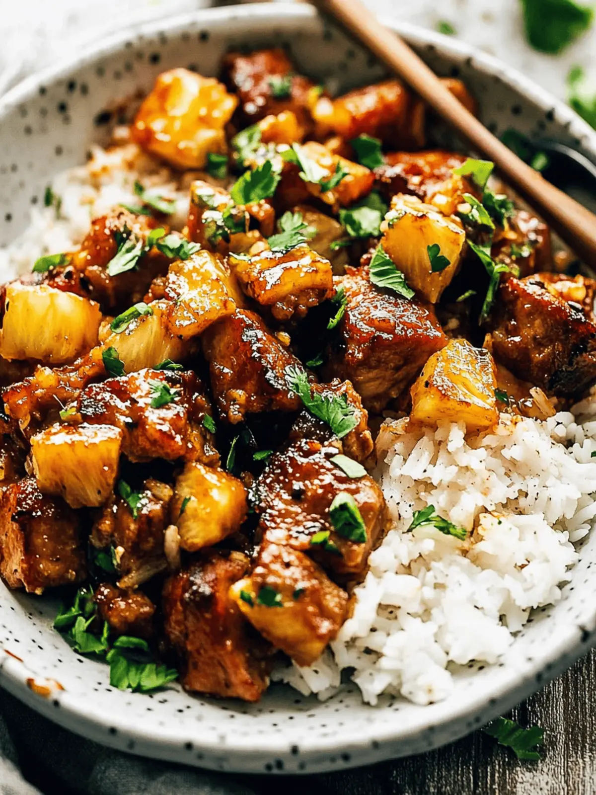 Pineapple Pork with Coconut Rice: A Family Favorite Twist 4 Pineapple Pork with Coconut Rice