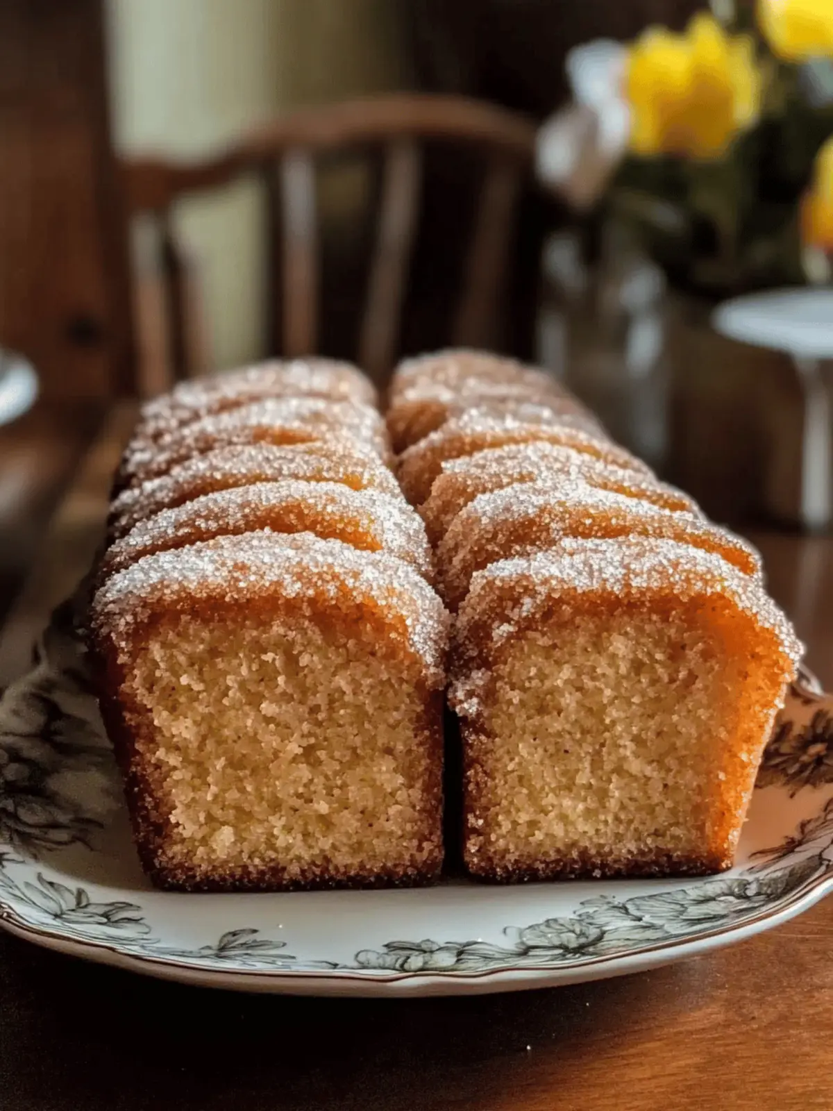 Spiced Apple Cider Donut Loaf